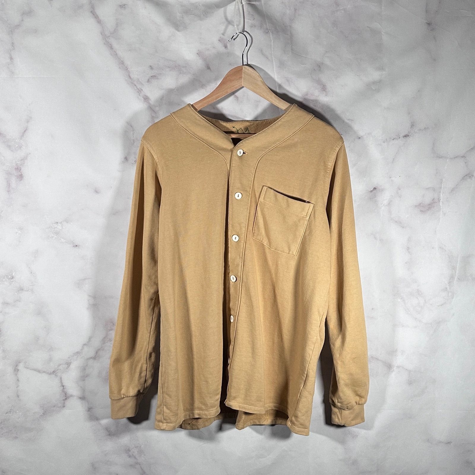 HIDDEN Hidden NY Tan Dugout Shirt Size US M / EU 48-50 / 2 - 1 Thumbnail