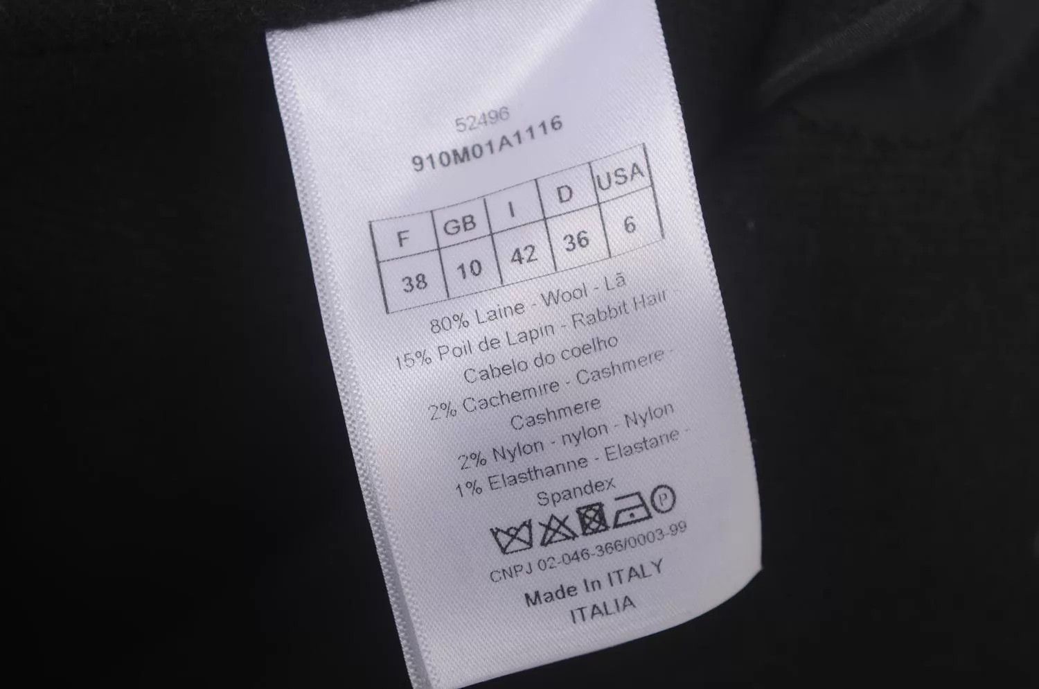 Dior Dior women's overcoat Size S / US 4 / IT 40 - 5 Thumbnail