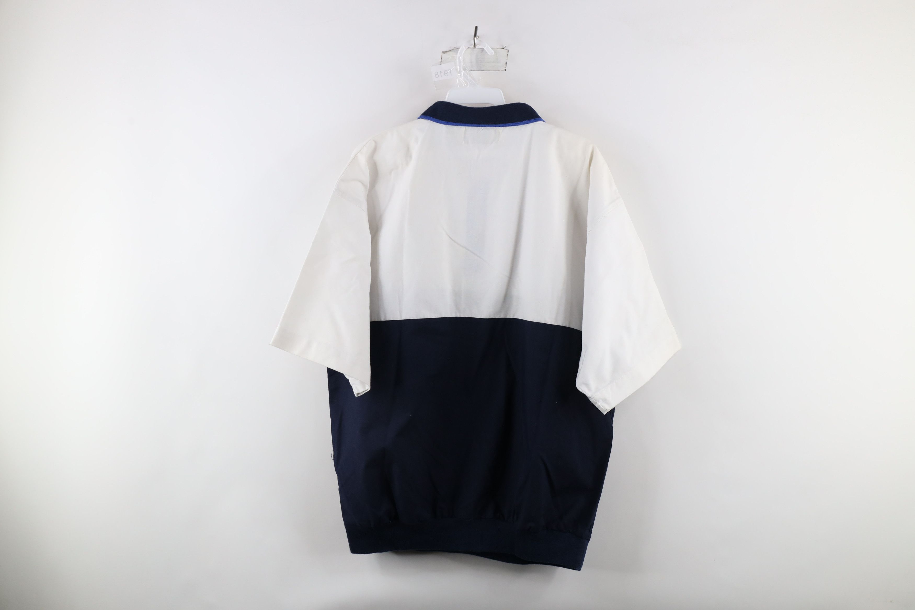 Vintage Vintage 90s Streetwear Block Collared Pullover Polo Shirt Size US L / EU 52-54 / 3 - 8 Thumbnail