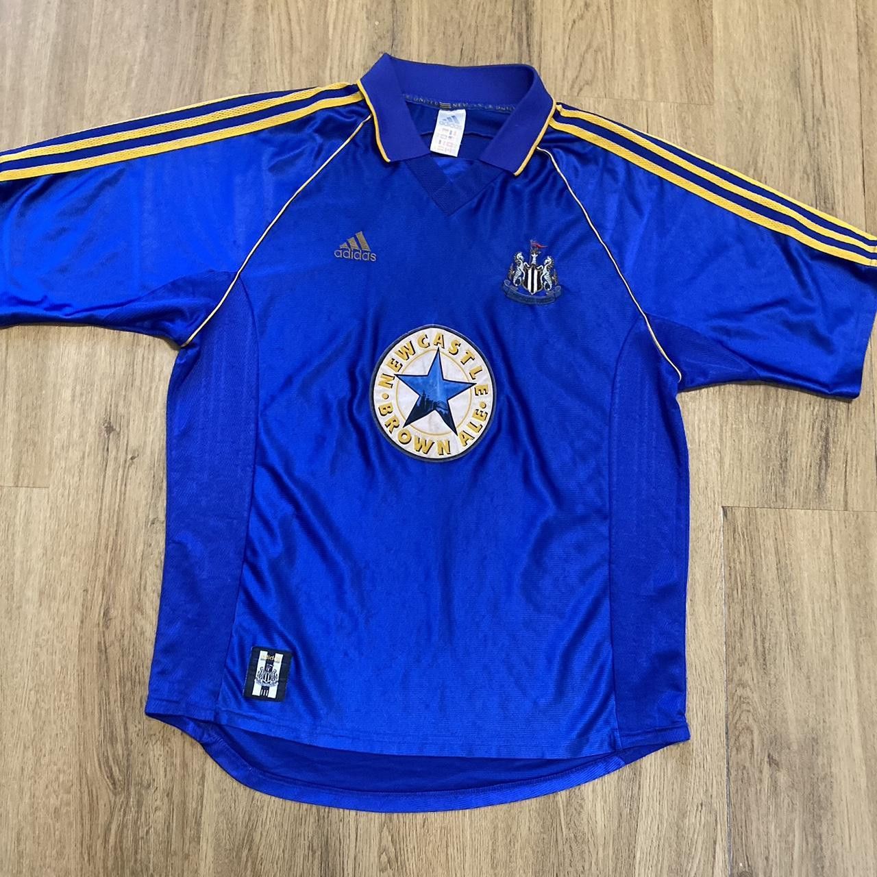 Adidas 1998-00 Newcastle Away Football Adidas Premier Size US S / EU 44-46 / 1 - 1 Thumbnail