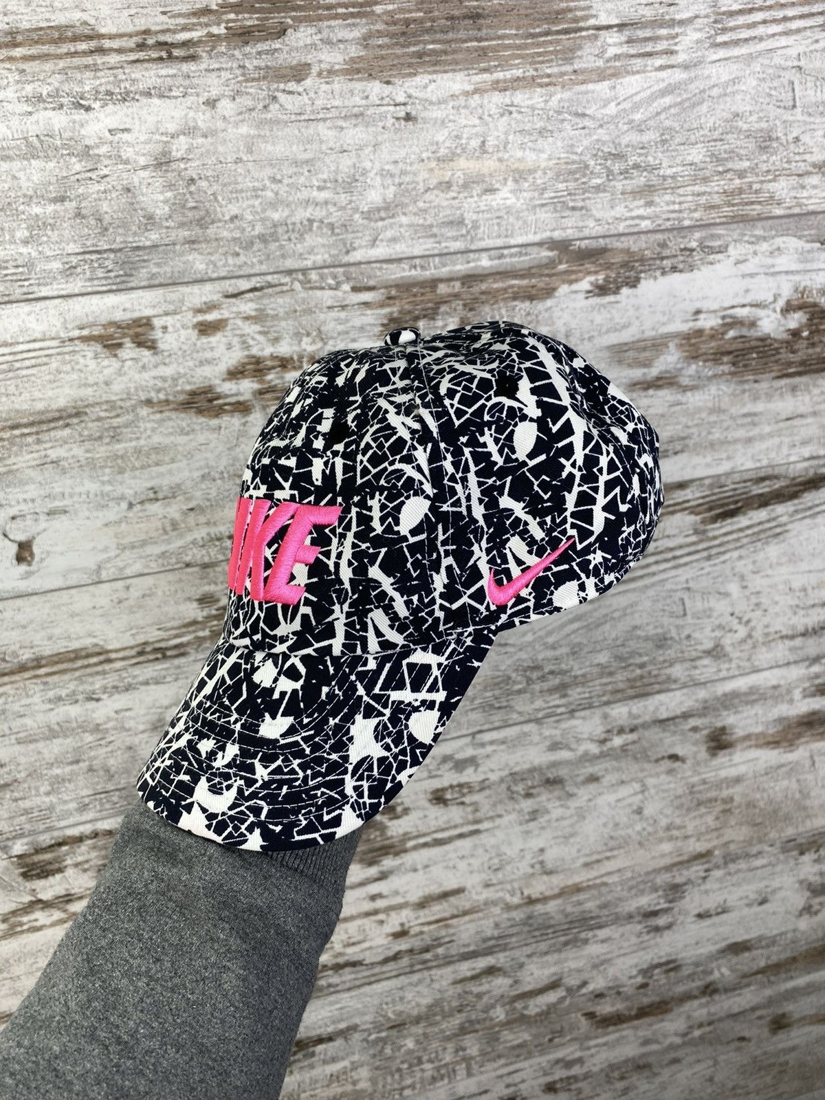 Nike × Vintage Mens Vintage Nike big logo hats cap hat y2k rare swoosh acg Size ONE SIZE - 4 Thumbnail