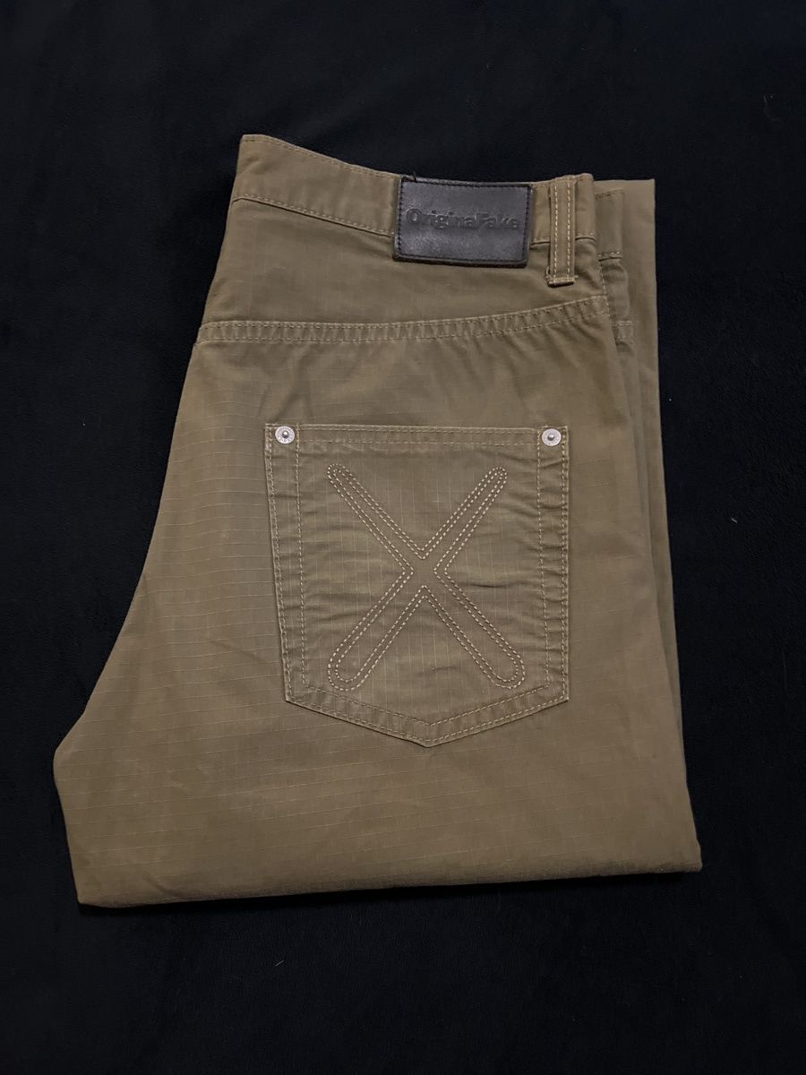 Original Fake Ripstop Fabric Pants Size US 31 - 1 Thumbnail