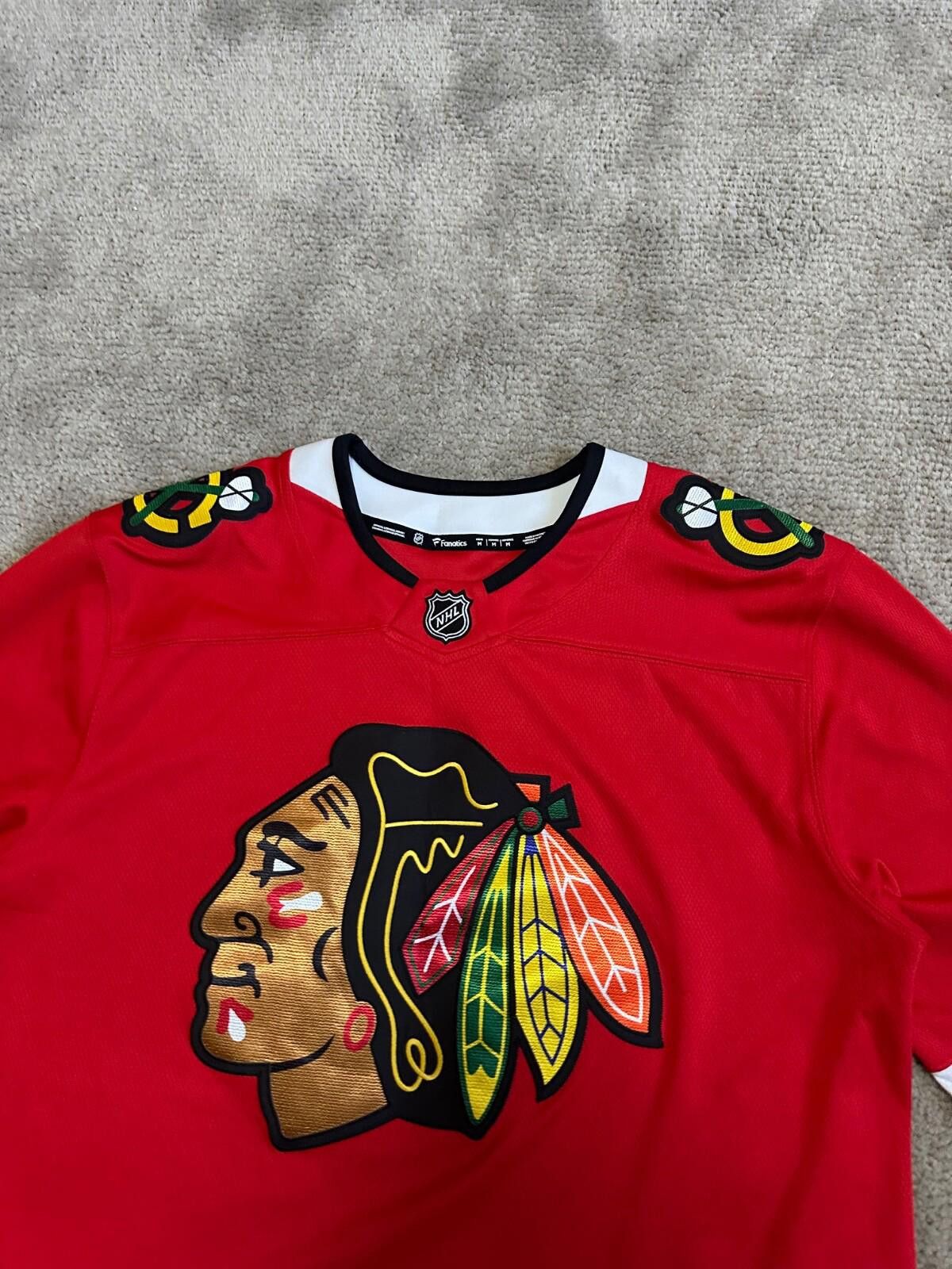 Other Chicago Blackhawks Fanatics Red Hockey Jersey Size M Size US XL / EU 56 / 4 - 6 Thumbnail