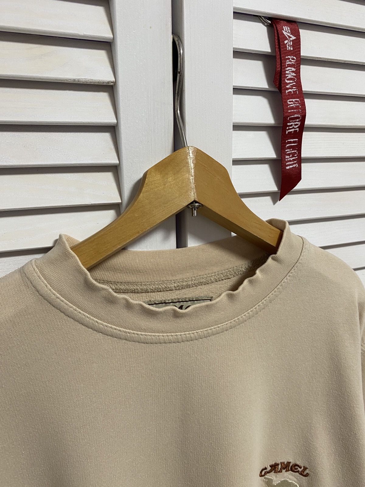 Camel × Vintage 🥯 Vintage 90s Camel Cigarettes Promo Graphic Pocket T Shirt Size US L / EU 52-54 / 3 - 5 Thumbnail