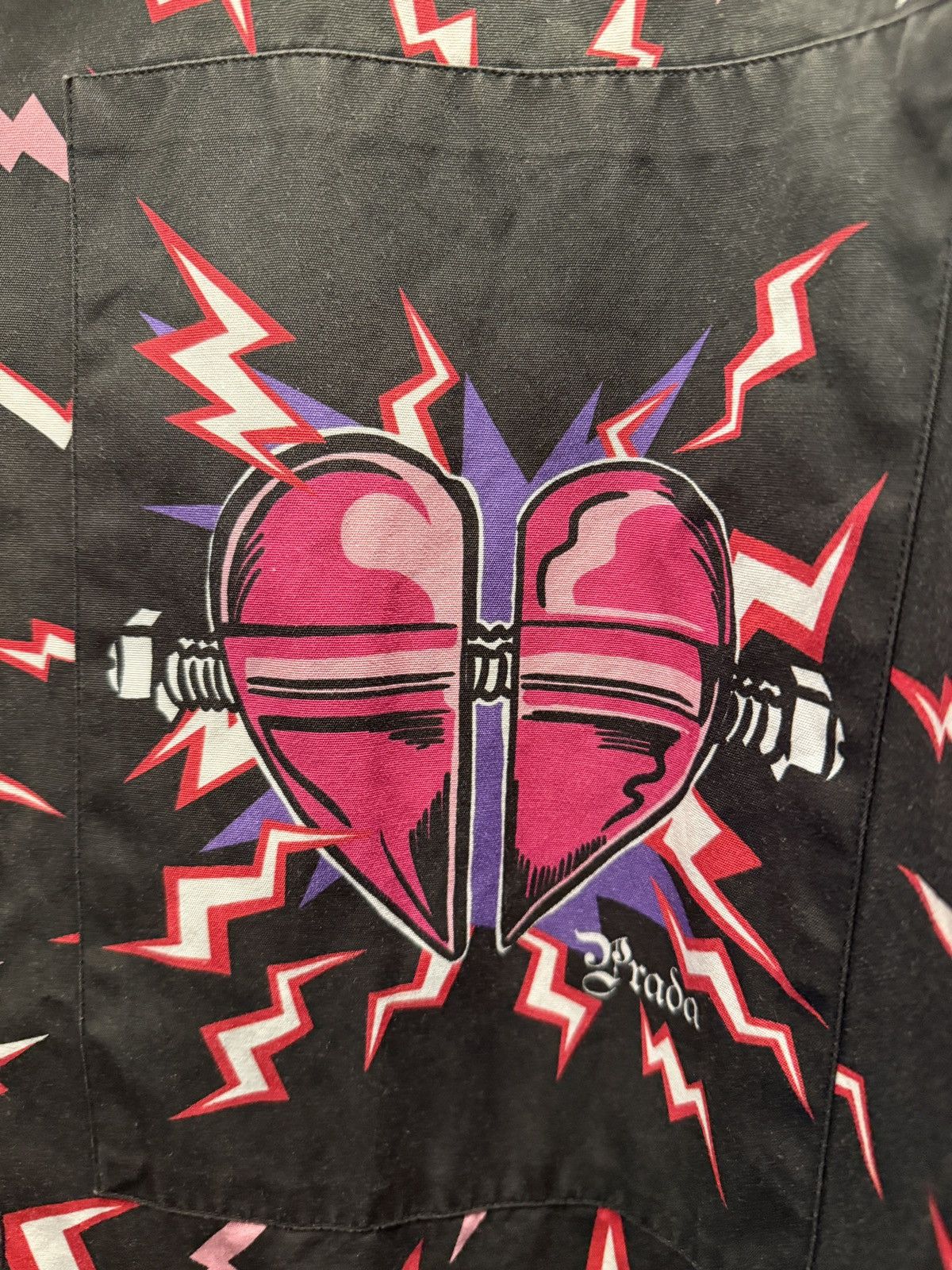 Prada Prada thunder bowling shirt Size US M / EU 48-50 / 2 - 3 Thumbnail