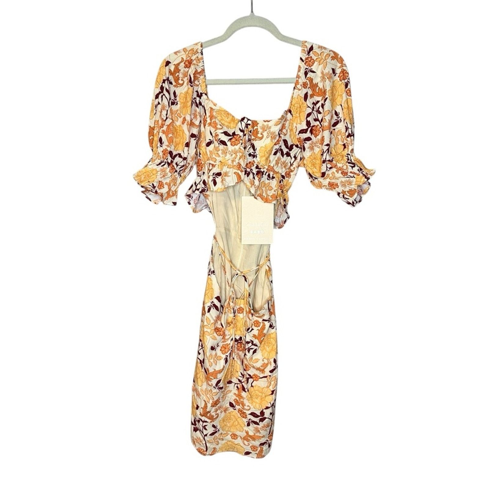 Other Sabo Skirt Australia Ahlee Floral Frill Mini Dress M NWT Size M / US 6-8 / IT 42-44 - 8 Thumbnail