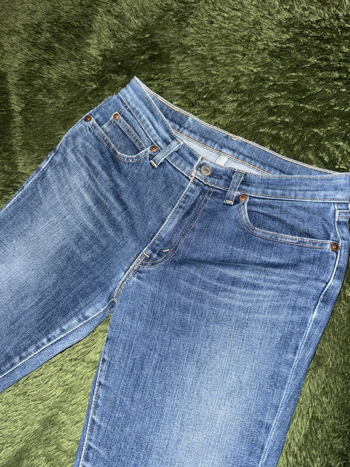 Levi's [W31] Levi’s Women’s 502 Made in Japan Washed Denim Pants Size US 31 - 2 Thumbnail