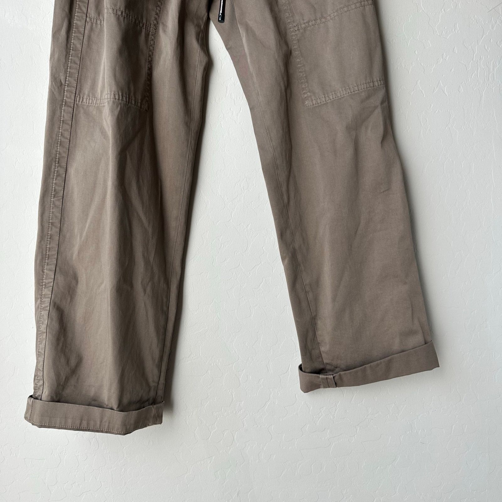 Brunello Cucinelli Brunello Cucinelli Paperbag Brown Belted Trouser Pants 2 Size 26" / US 2 / IT 38 - 4 Thumbnail