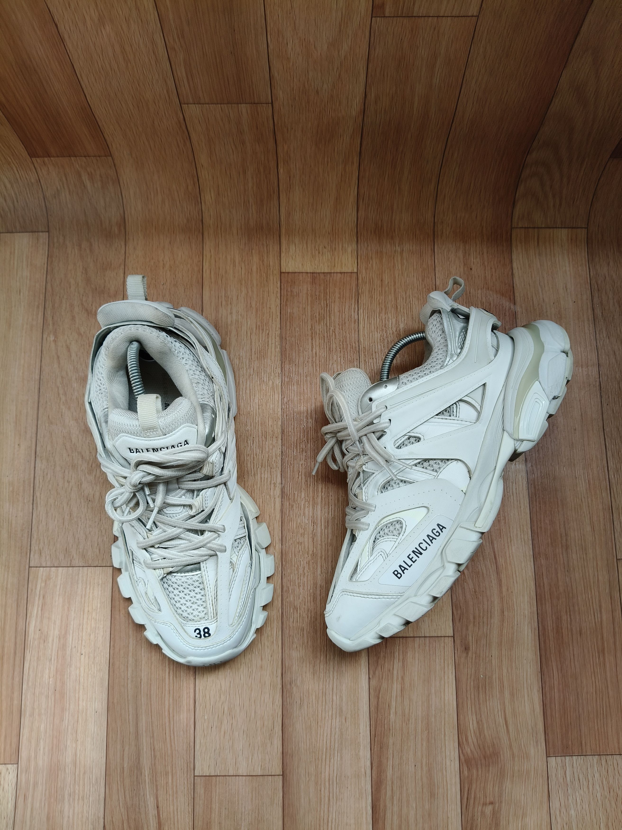 Balenciaga BALENCIAGA TRACK WHITE Size US 8 / IT 38 - 8 Thumbnail