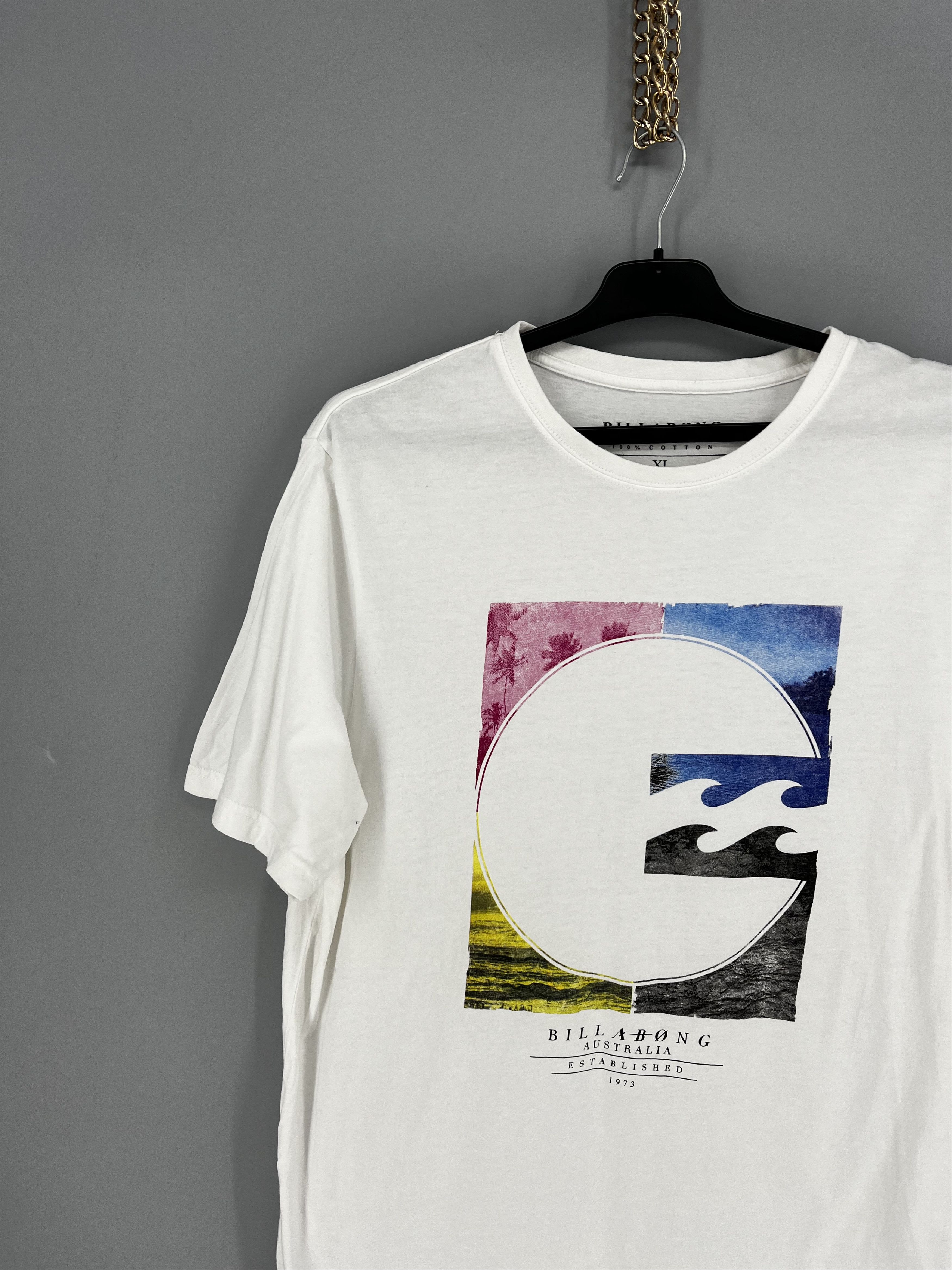 Billabong Vintage Billabong Mini Logo Australia White shirt Surf Wear Size US XL / EU 56 / 4 - 4 Thumbnail