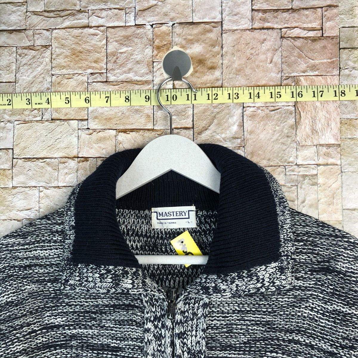 Homespun Knitwear Mastery Grey sweater Knitwear vintage #A1057 Size US L / EU 52-54 / 3 - 4 Thumbnail