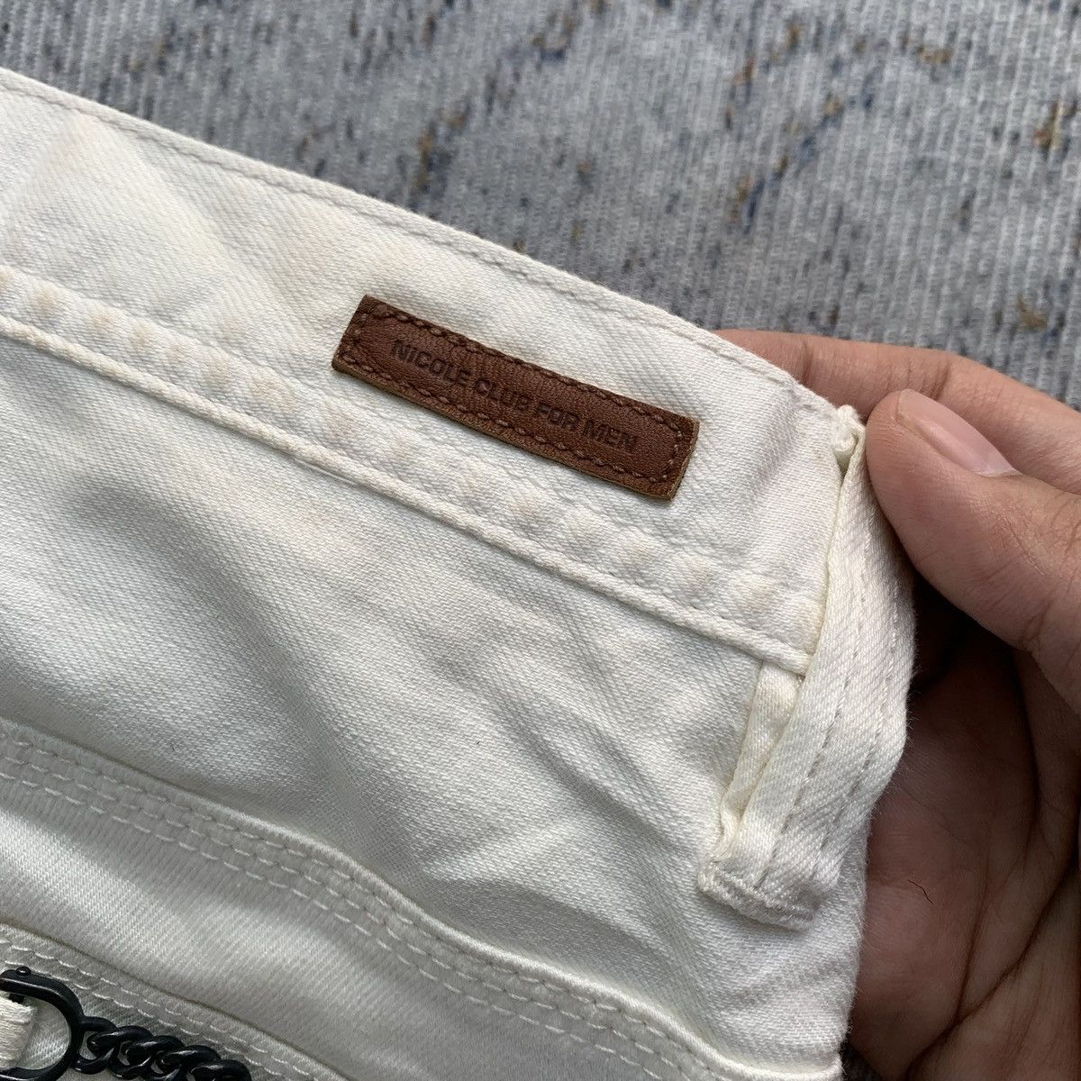 Rare 2000s NCFM Flared Multi Zipper Pants