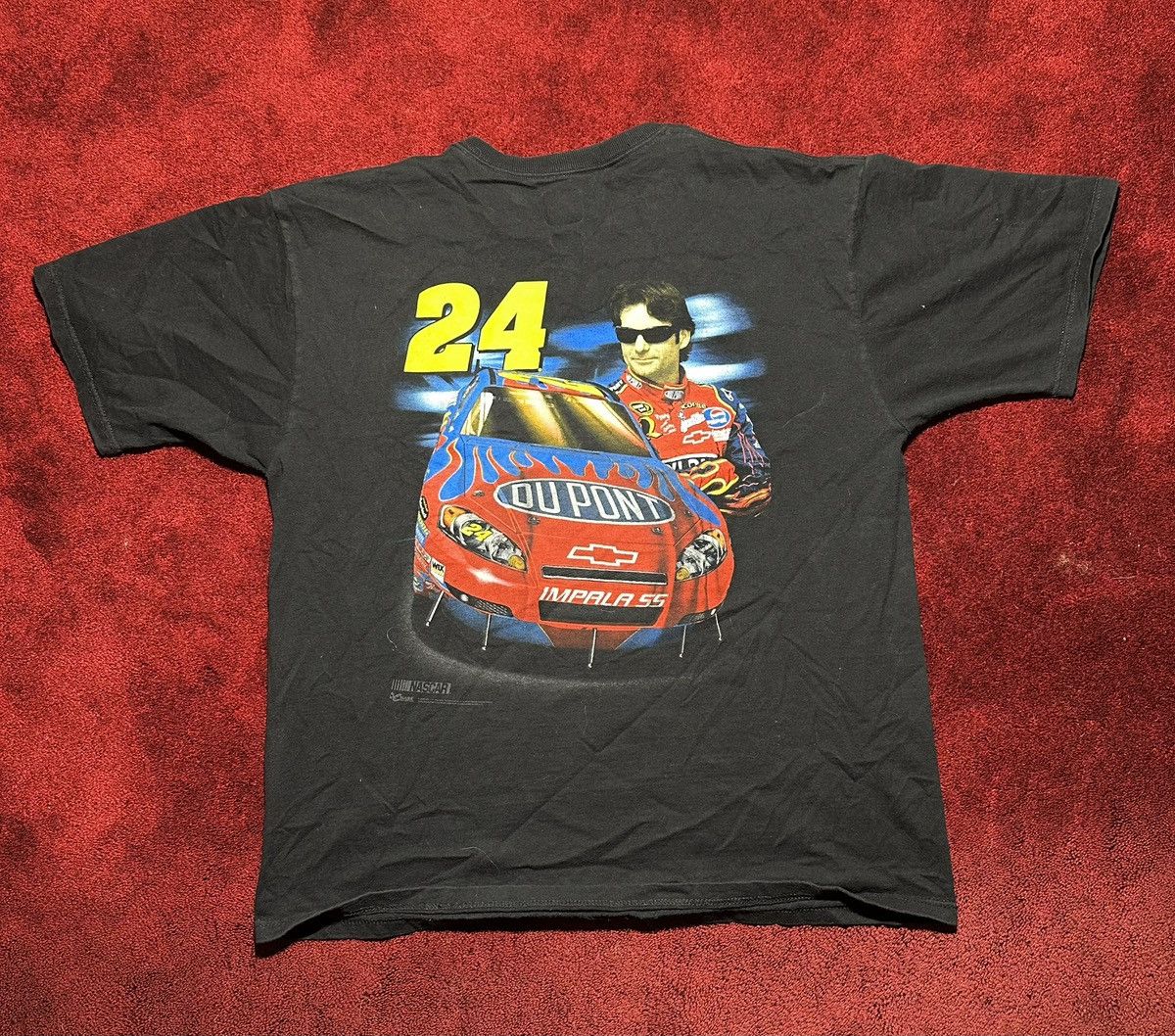 NASCAR × Vintage Vintage Jeff Gordan Graphic T-Shirt Black size XL NASCAR Size US XL / EU 56 / 4 - 5 Thumbnail