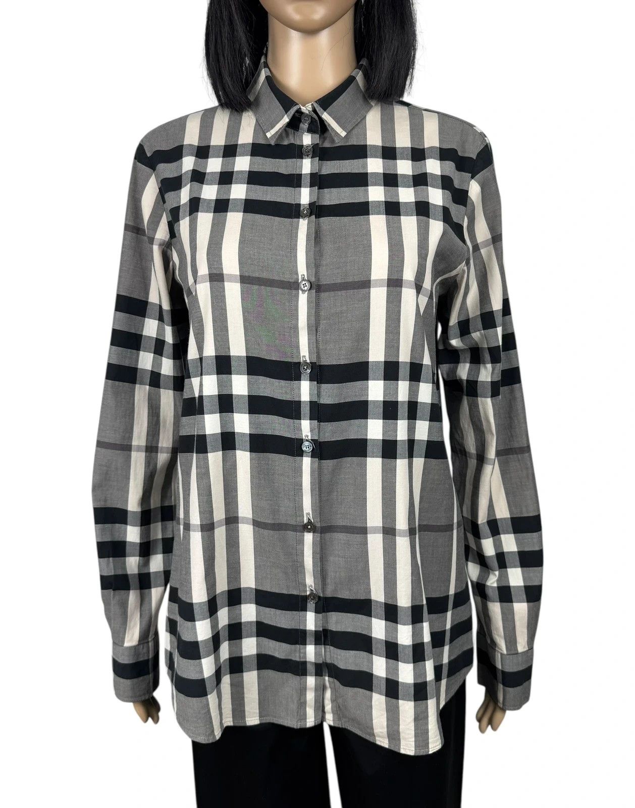 Burberry Burberry London Plaid Check Shirt size UK12 US10 Size M / US 6-8 / IT 42-44 - 2 Thumbnail