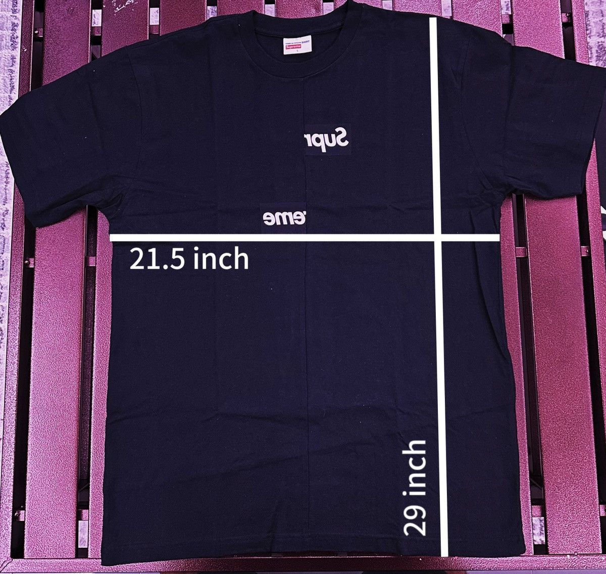 Supreme Supreme CDG split box logo Size US L / EU 52-54 / 3 - 7 Thumbnail