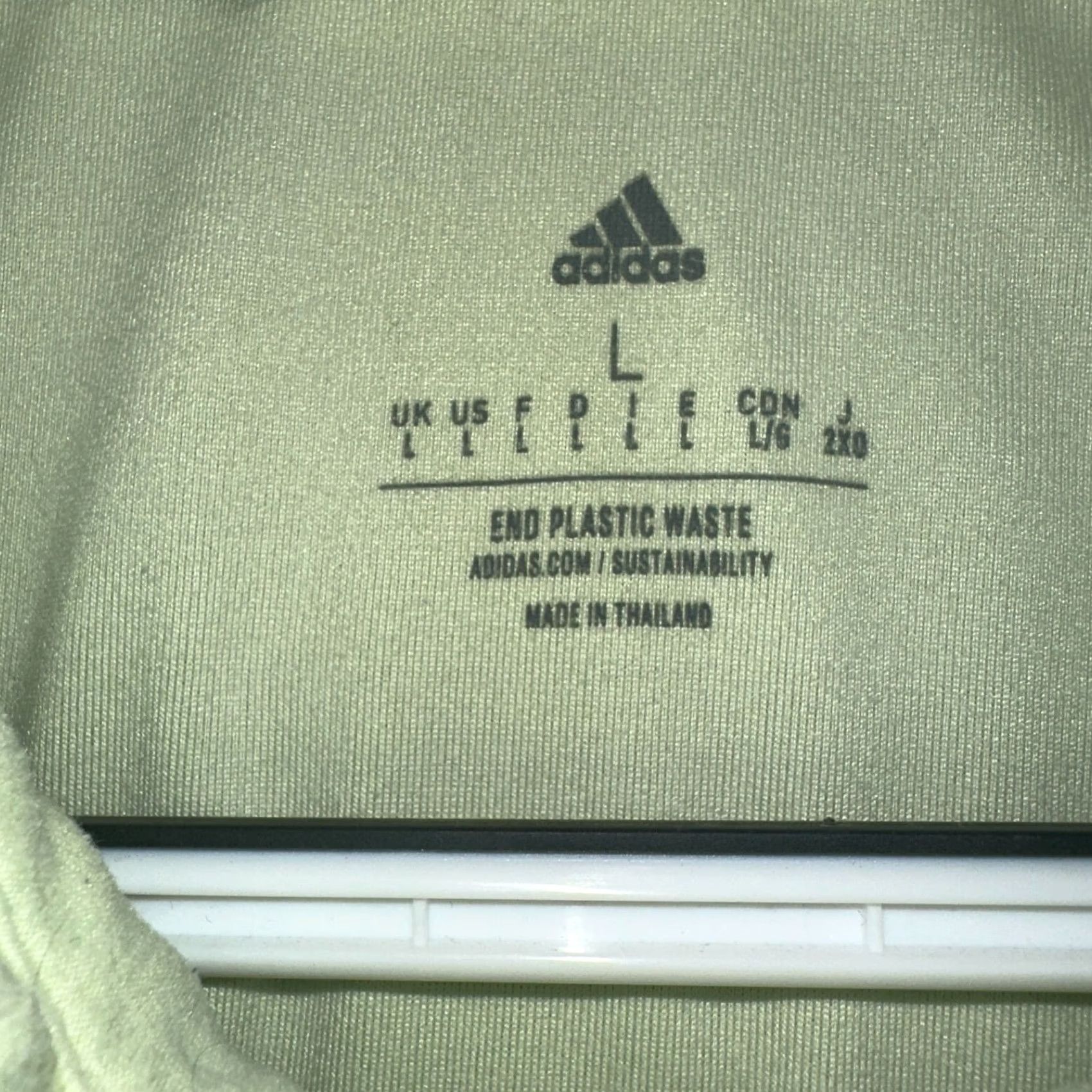 Adidas adidas Golf Polo Shirt Mens Large Green Short Sleeve Split Hem Logo Pocket Shirt Men's Green Polo Adidas Golf Split Hem Logo Pocket Size US L / EU 52-54 / 3 - 5 Thumbnail