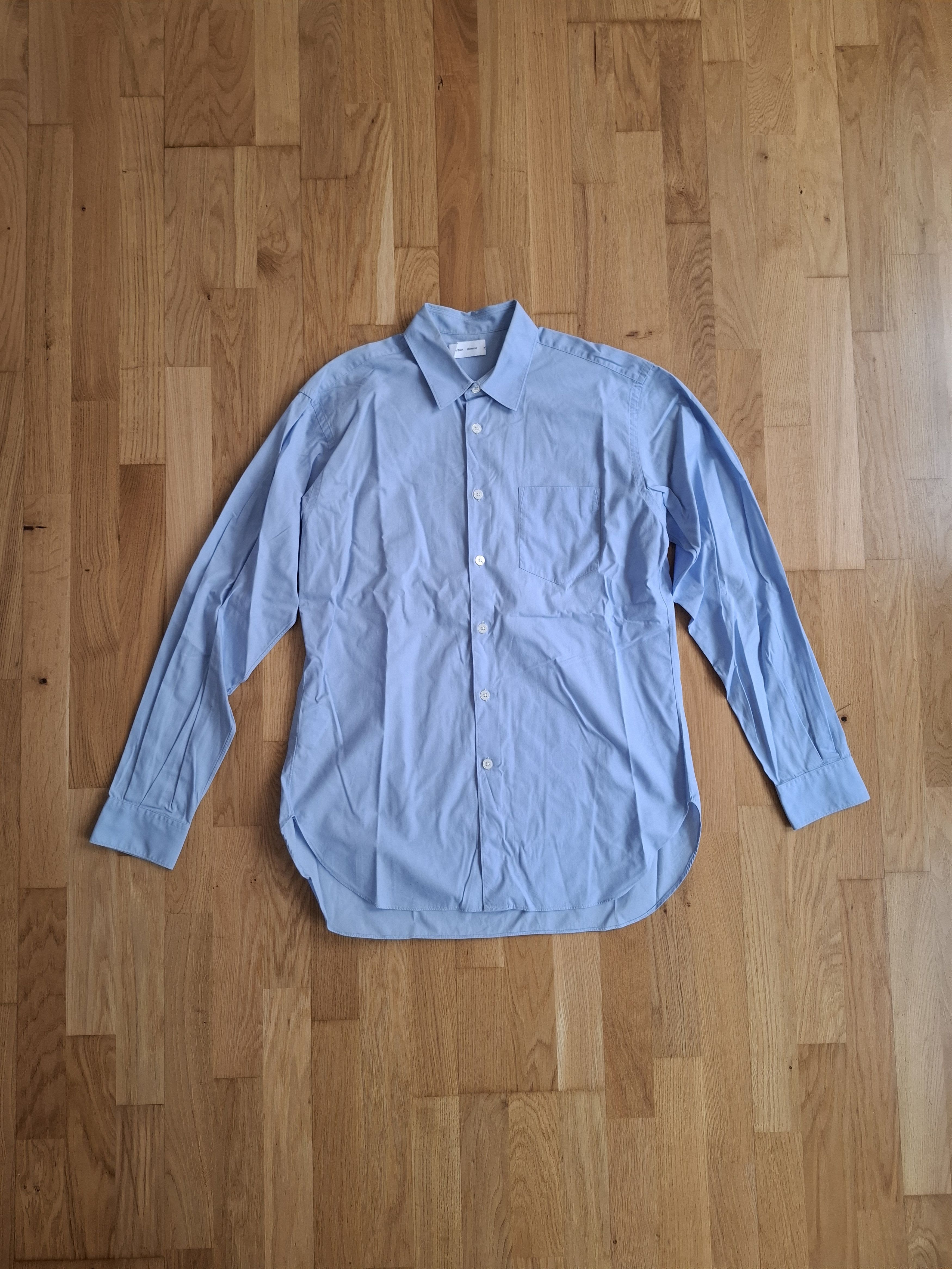 Tres Bien Light blue long-sleeve shirt Size US M / EU 48-50 / 2 - 1 Thumbnail
