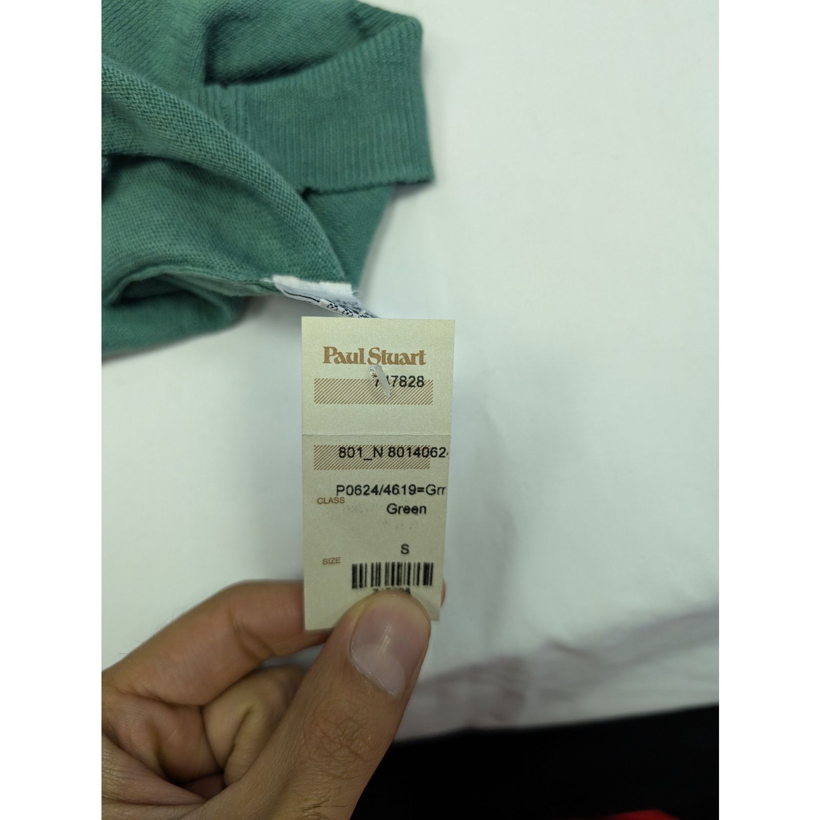 Paul Stuart o1rshd1 CC20 Polo Shirt in Green Size US S / EU 44-46 / 1 - 16 Thumbnail