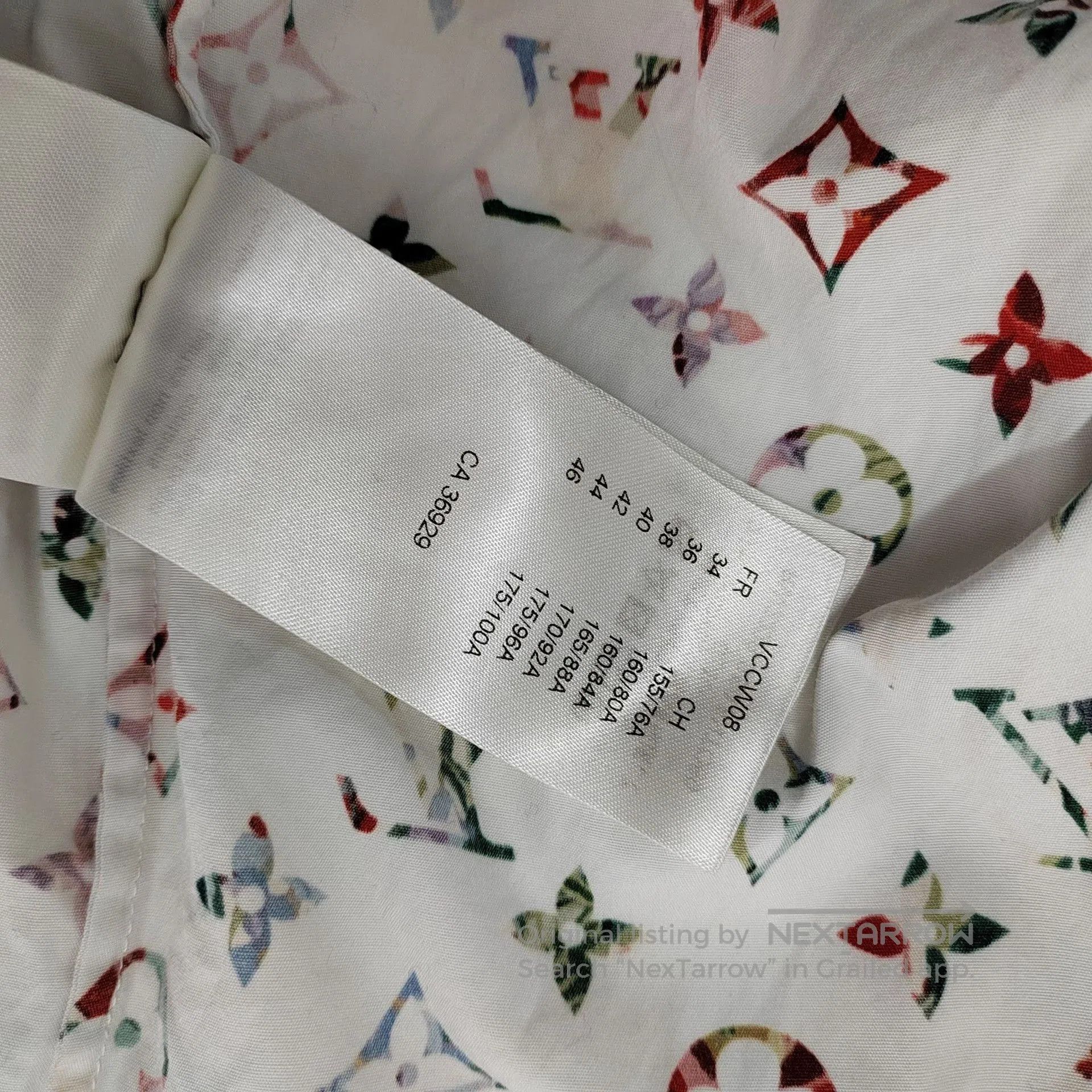 Louis Vuitton Louis Vuitton White Colorful Print Shirt. Size XXS / US 00 / IT 34 - 6 Thumbnail