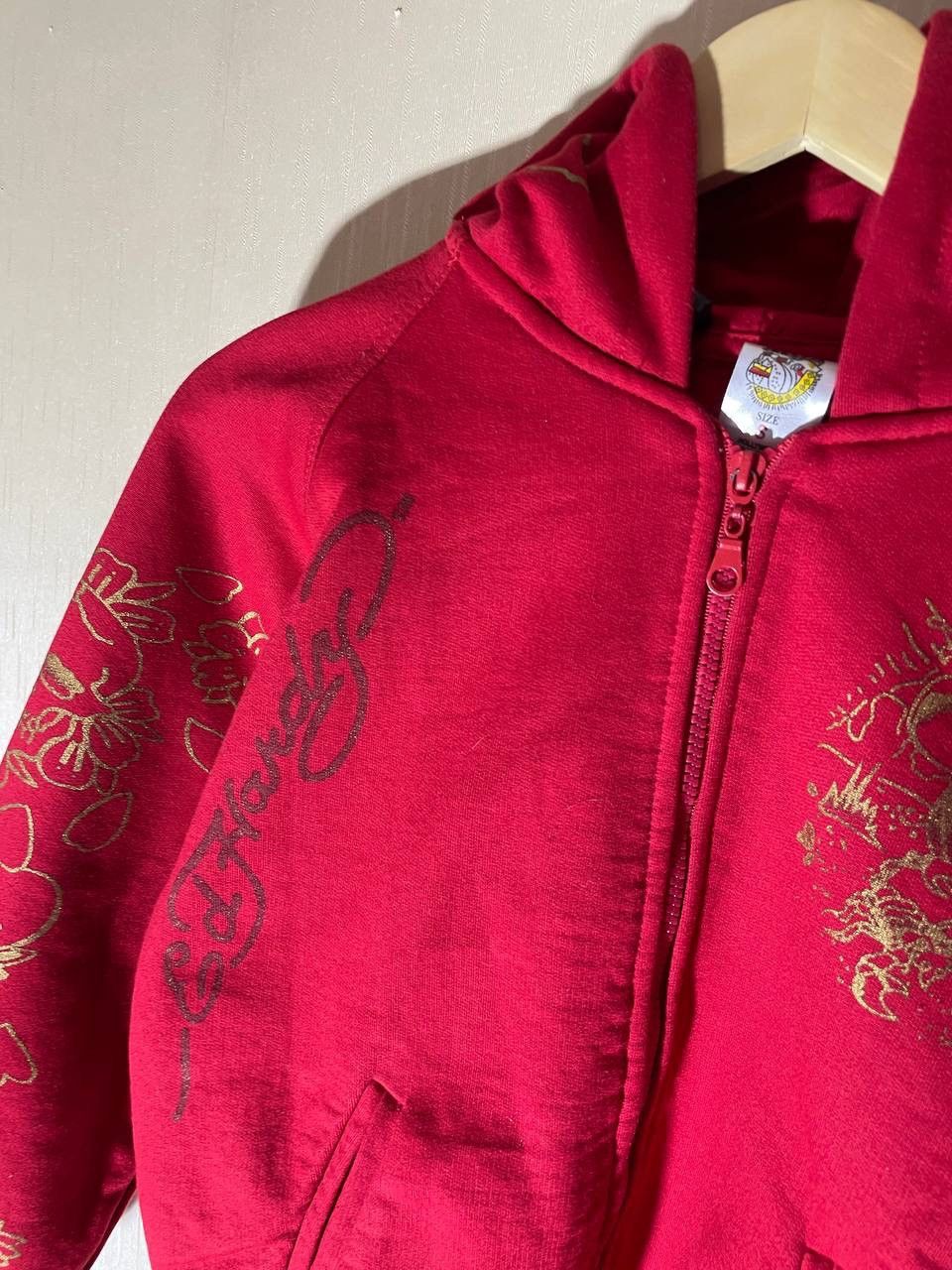 Christian Audigier × Ed Hardy × Vintage Don Ed Hardy Designs Vintage Zip Up Hoodie Size S / US 4 / IT 40 - 7 Thumbnail