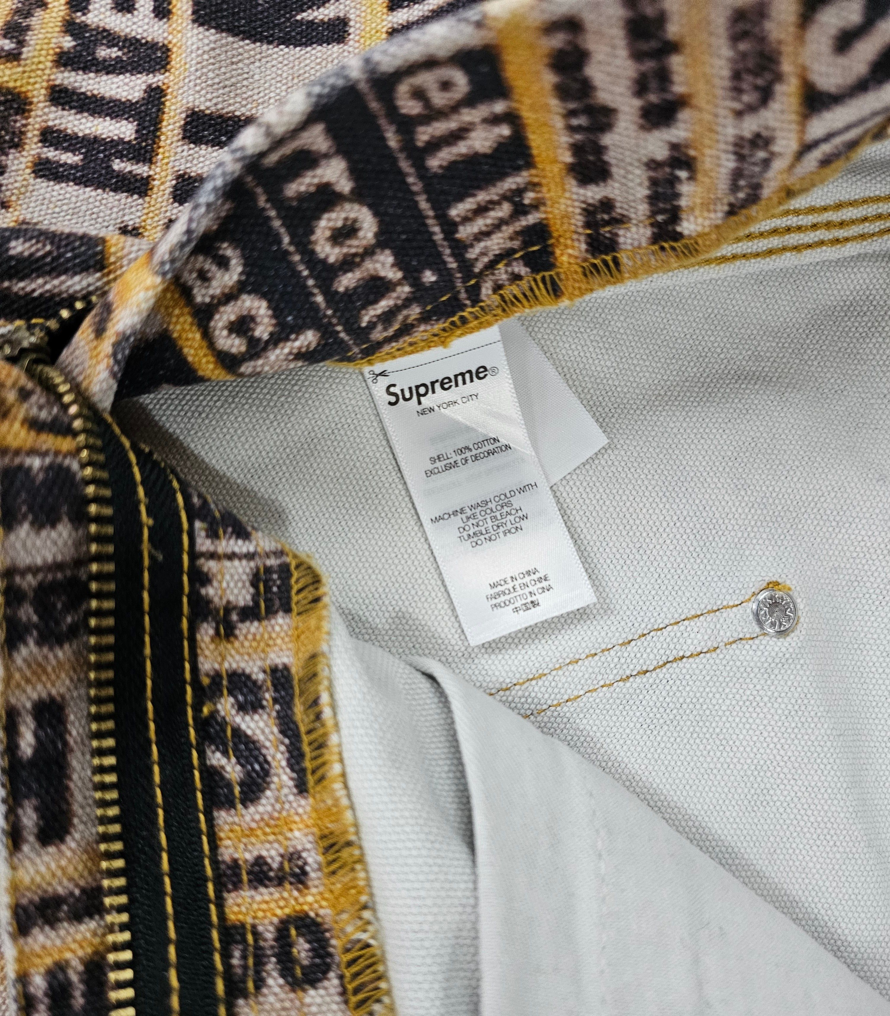 Supreme Supreme Dash Snow Double Knee Painter Pants Denim Jeans FW25 Size US 32 / EU 48 - 4 Thumbnail