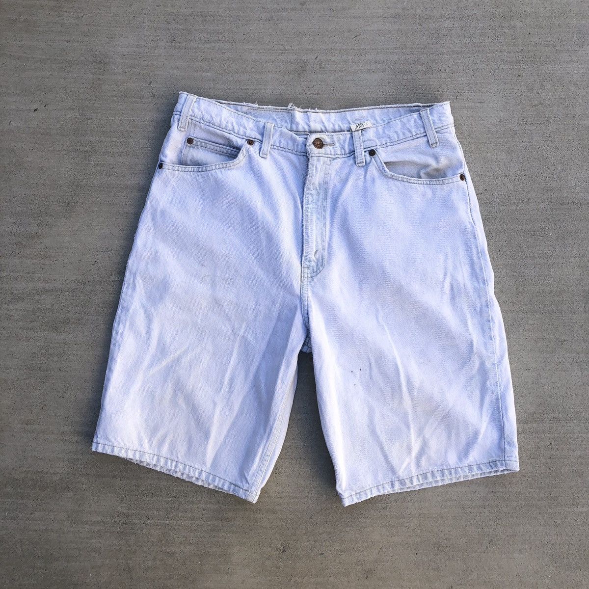 Levi's Vintage Levi’s 550 Denim Jort 34” Size US 34 / EU 50 - 1 Thumbnail