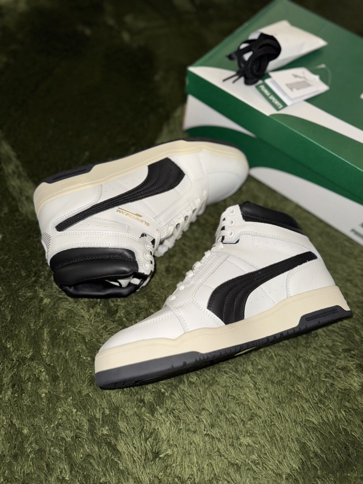 Puma [US10] PUMA 75th Anniversary Slipstream Mid PandaWhite/Black Size US 10 / EU 43 - 4 Thumbnail