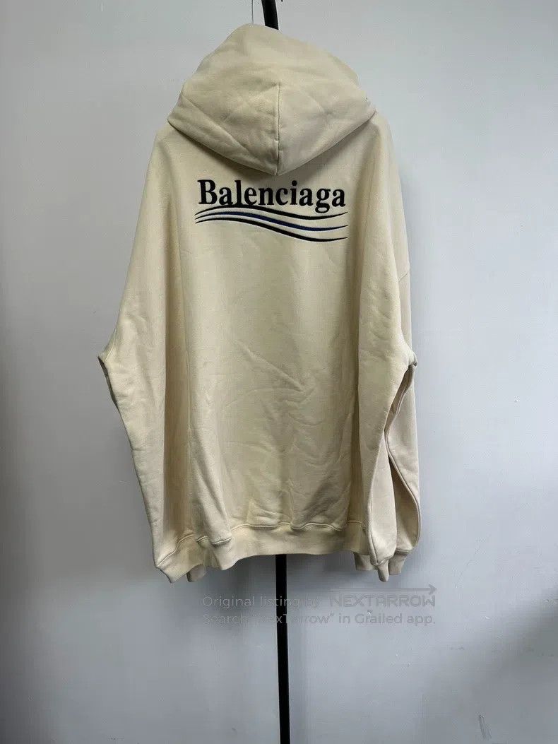 Balenciaga Balenciaga Logo Printed Sweatshirt Size US M / EU 48-50 / 2 - 2 Thumbnail