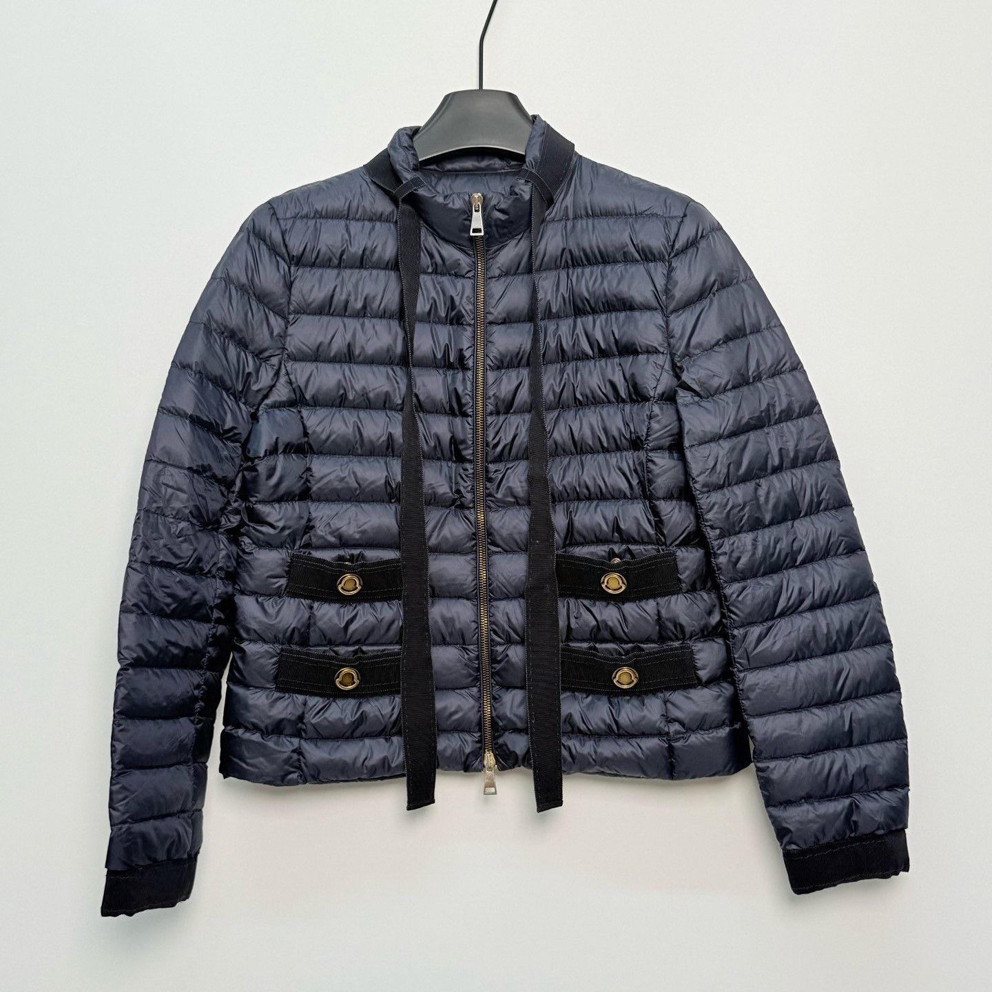 Moncler Moncler Navy Down Jacket Size 2 Size M / US 6-8 / IT 42-44 - 1 Thumbnail