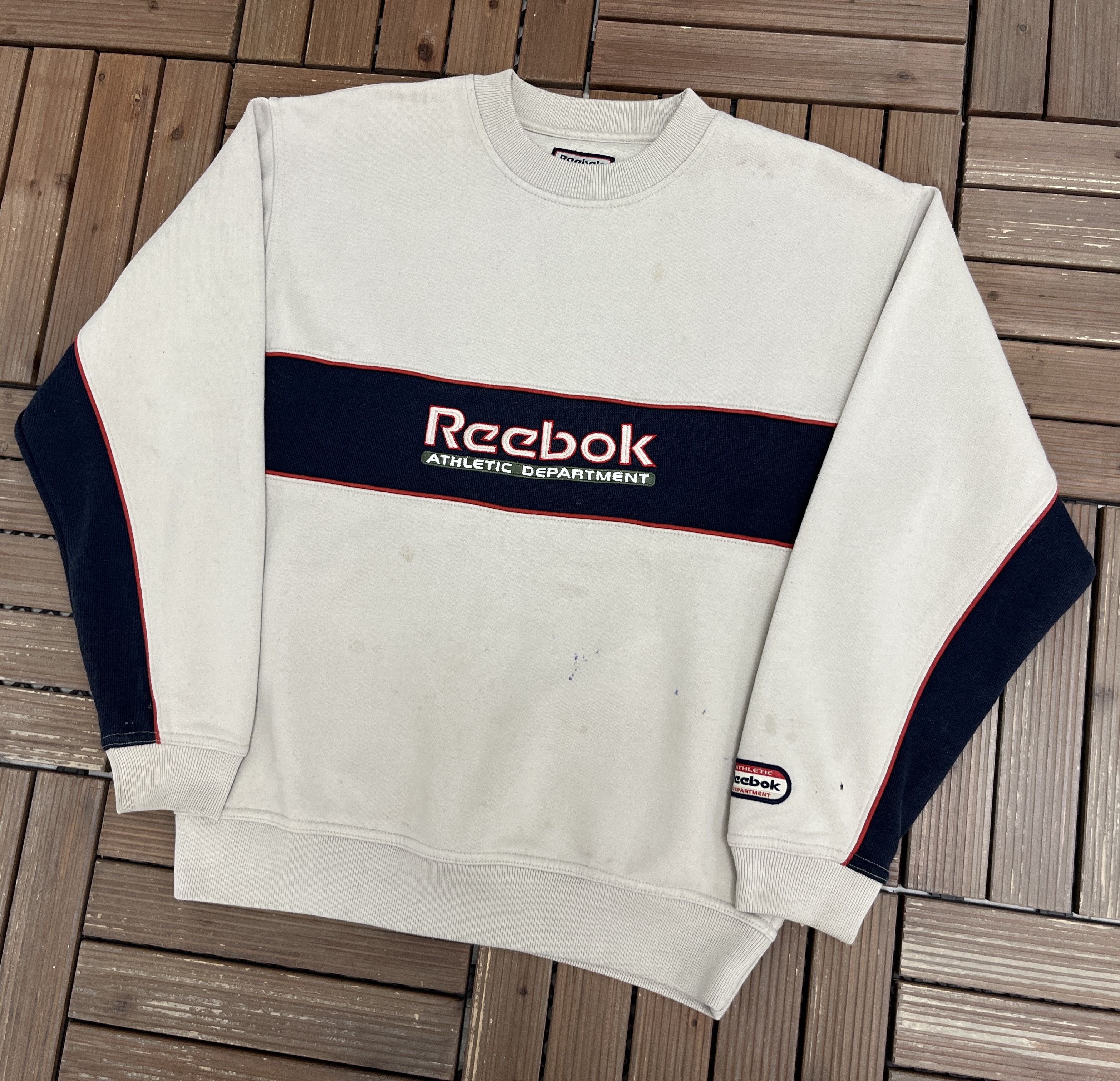 Vintage Reebok Athletic Department Vintage Crewneck Sweater Size US S / EU 44-46 / 1 - 3 Thumbnail