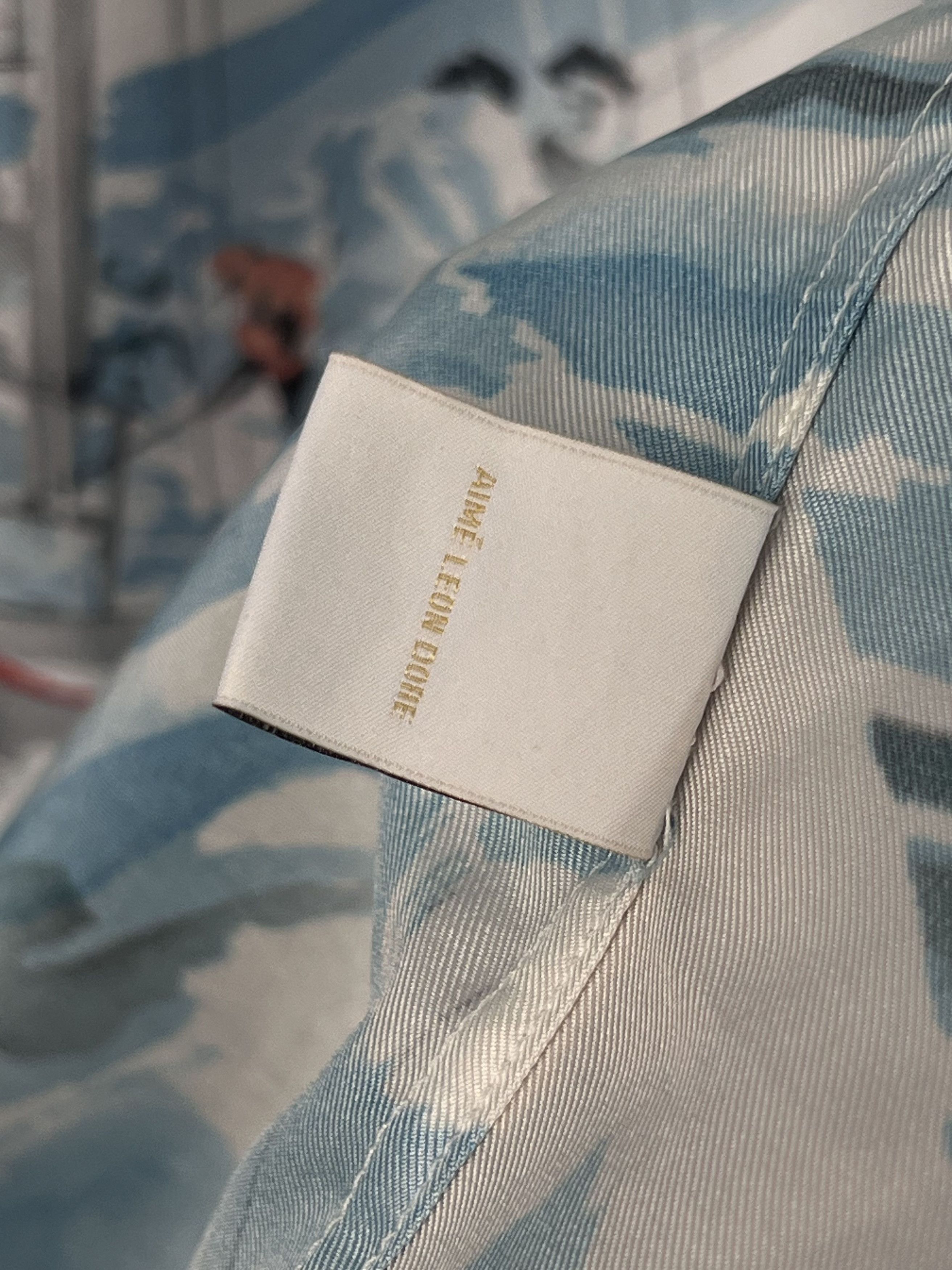 Brand New Silk Cabana Shirt Regatta Sample Novelty Pattern