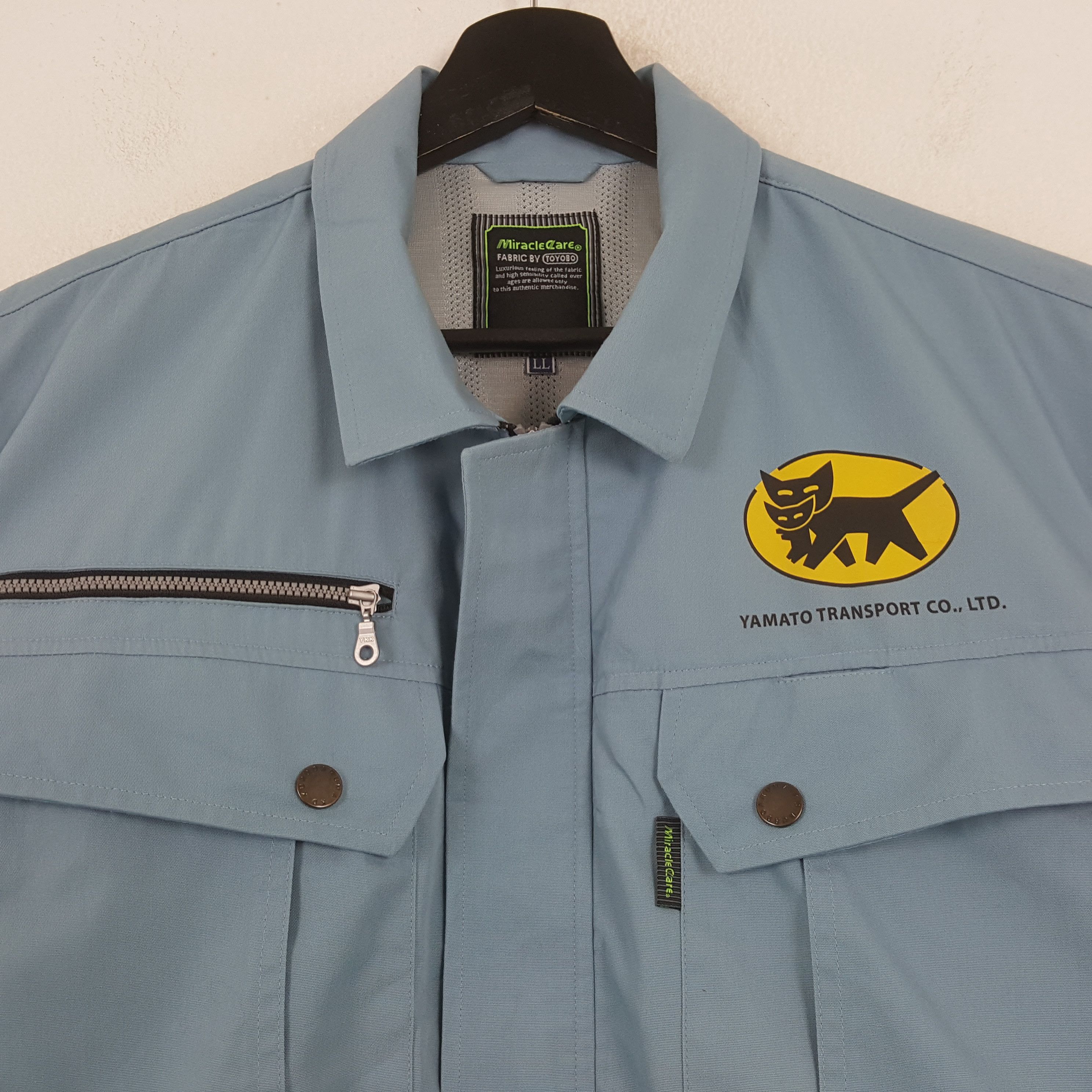Vintage YAMATO TRANSPORT Japanese Workwear Custom Art Jacket C291N28 Size US M / EU 48-50 / 2 - 4 Thumbnail