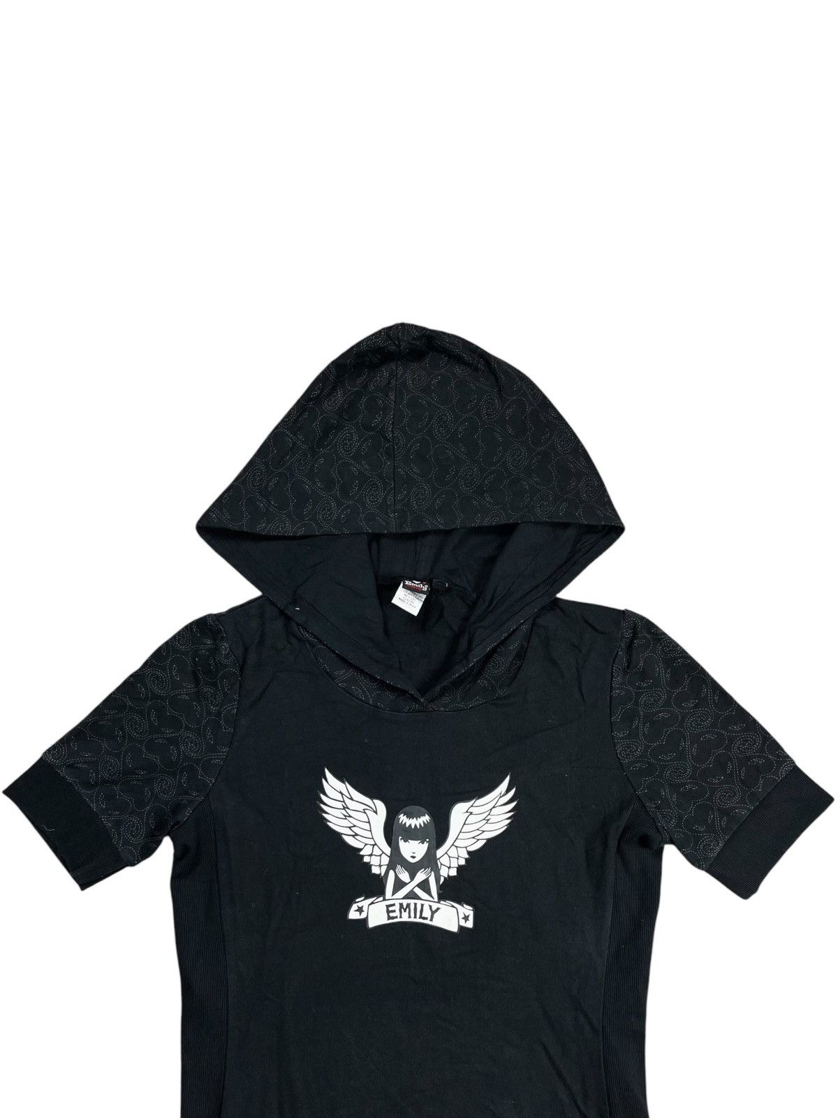 20471120 2008 Emily The Strange - Sleeveless Hooded Size US M / EU 48-50 / 2 - 4 Thumbnail