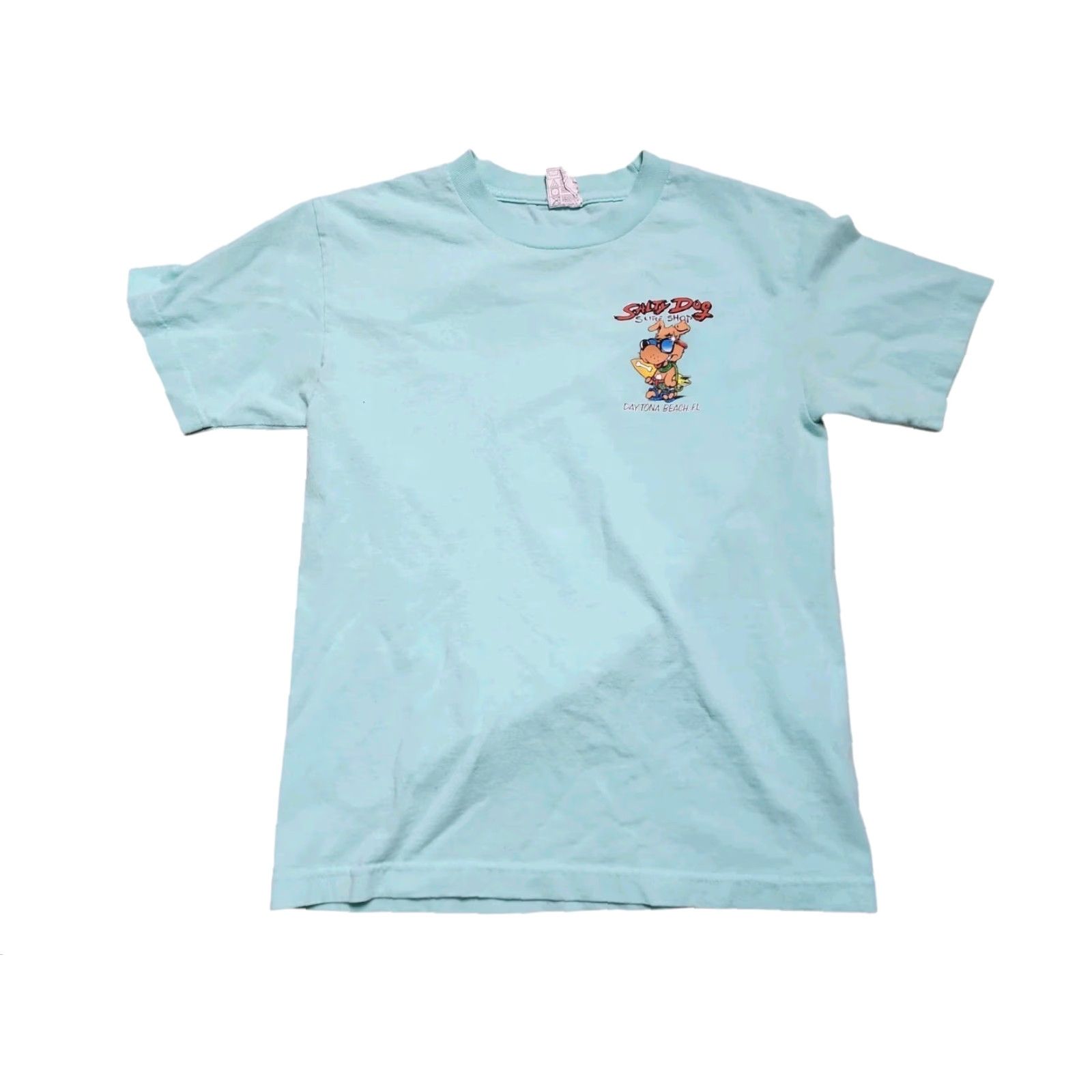 Doublet VINTAGE Salty Dog Daytona Beach FL Surf Shop T-Shirt Unisex Adults Small Blue Beach Logo 2010s Size US S / EU 44-46 / 1 - 4 Thumbnail