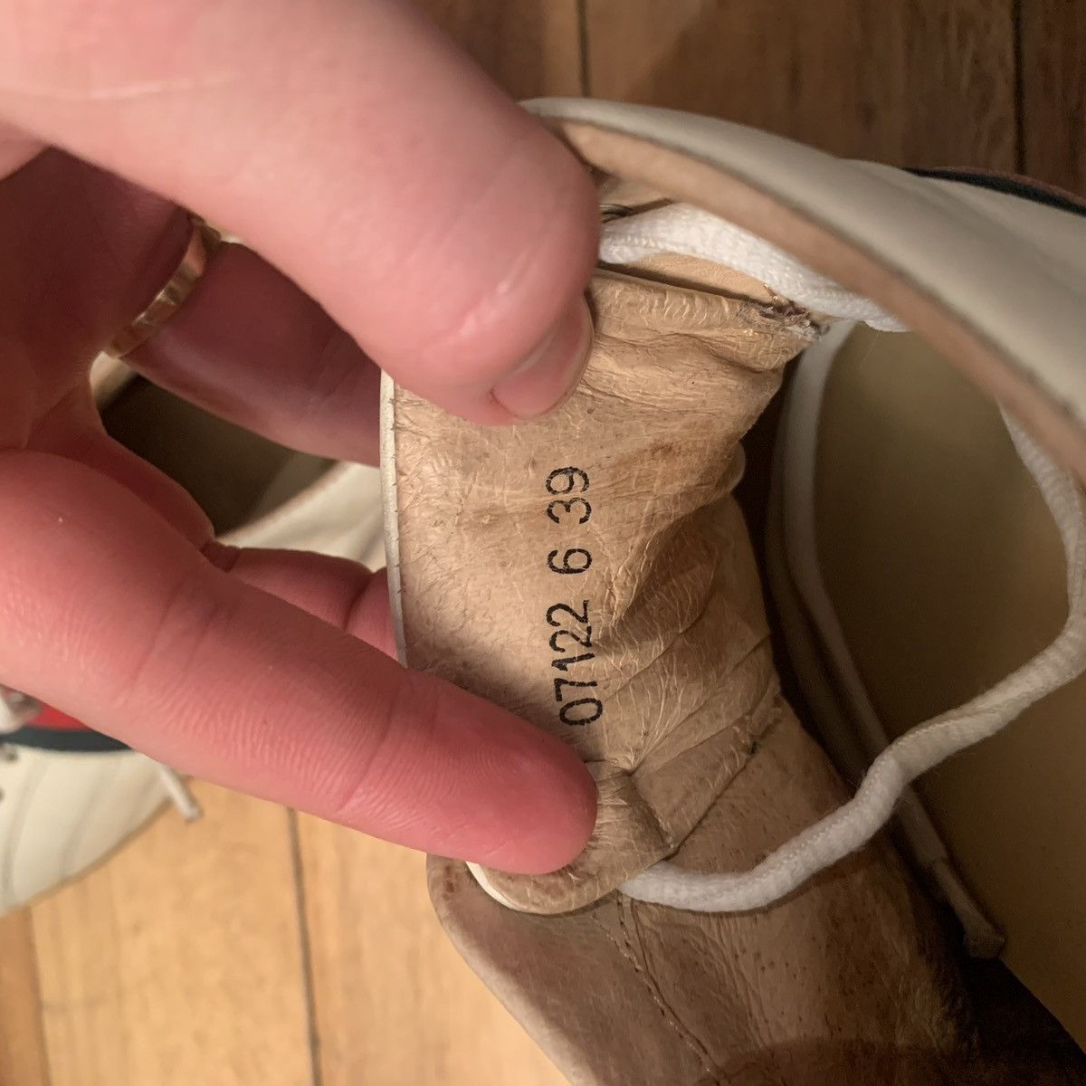 Gucci Vintage 90s Gucci Tennis Shoe Size US 8.5 / EU 41-42 - 7 Thumbnail