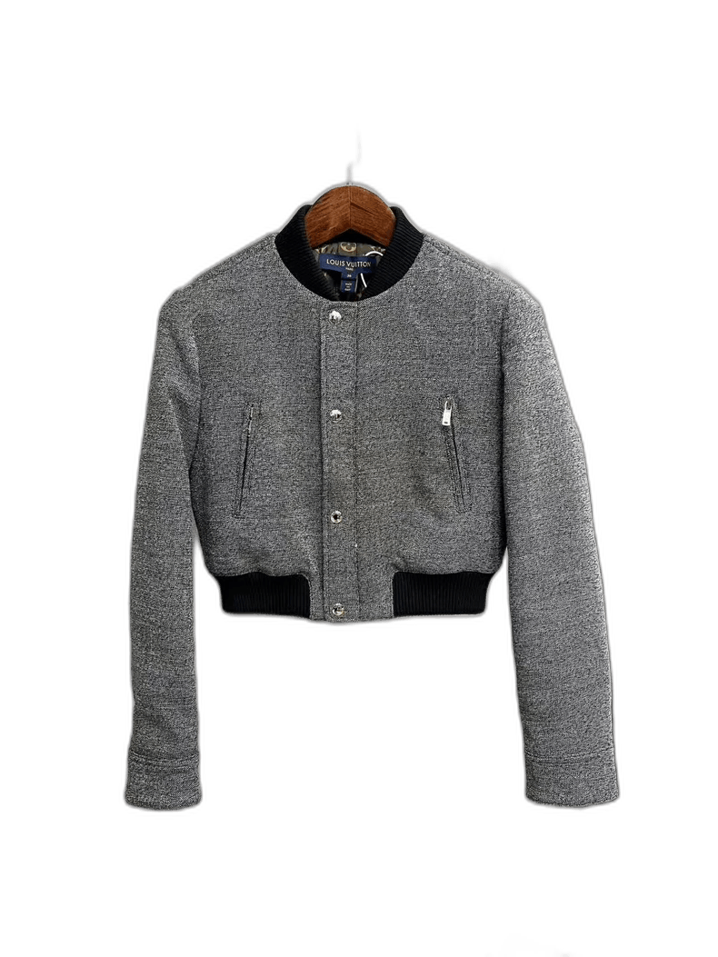 Louis Vuitton Louis Vuitton Bomber Jacket with Logo Design -2505 Size US S / EU 44-46 / 1 - 1 Thumbnail