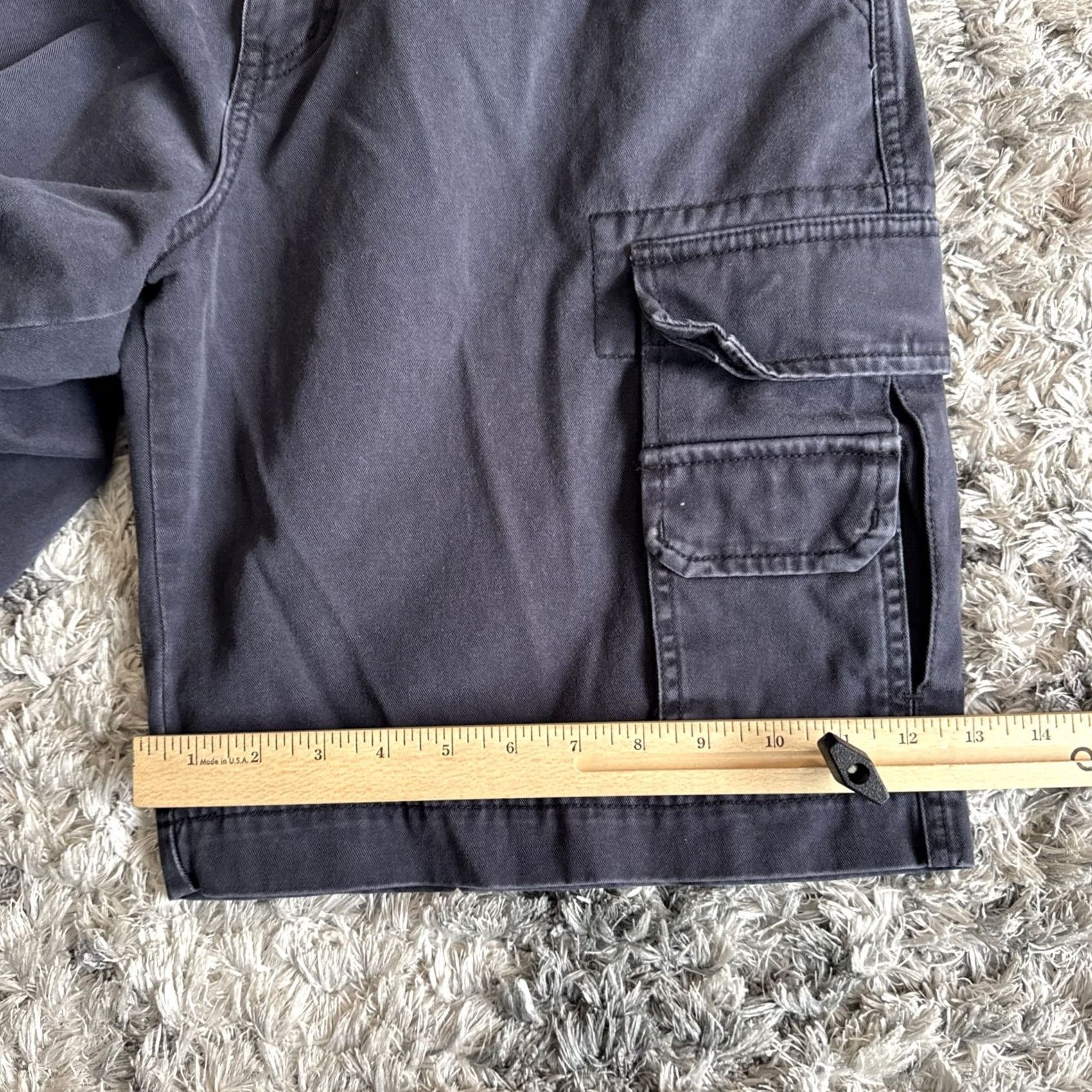 Vintage VINTAGE America Men Blue Cargo Multi Pockets Shorts 36 Y2K Hip Hop Men Size US 36 / EU 52 - 4 Thumbnail
