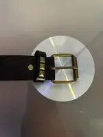 Indigo × Japanese Brand Belts Pyramid Studded Belt (gold) Size ONE SIZE - 3 Thumbnail