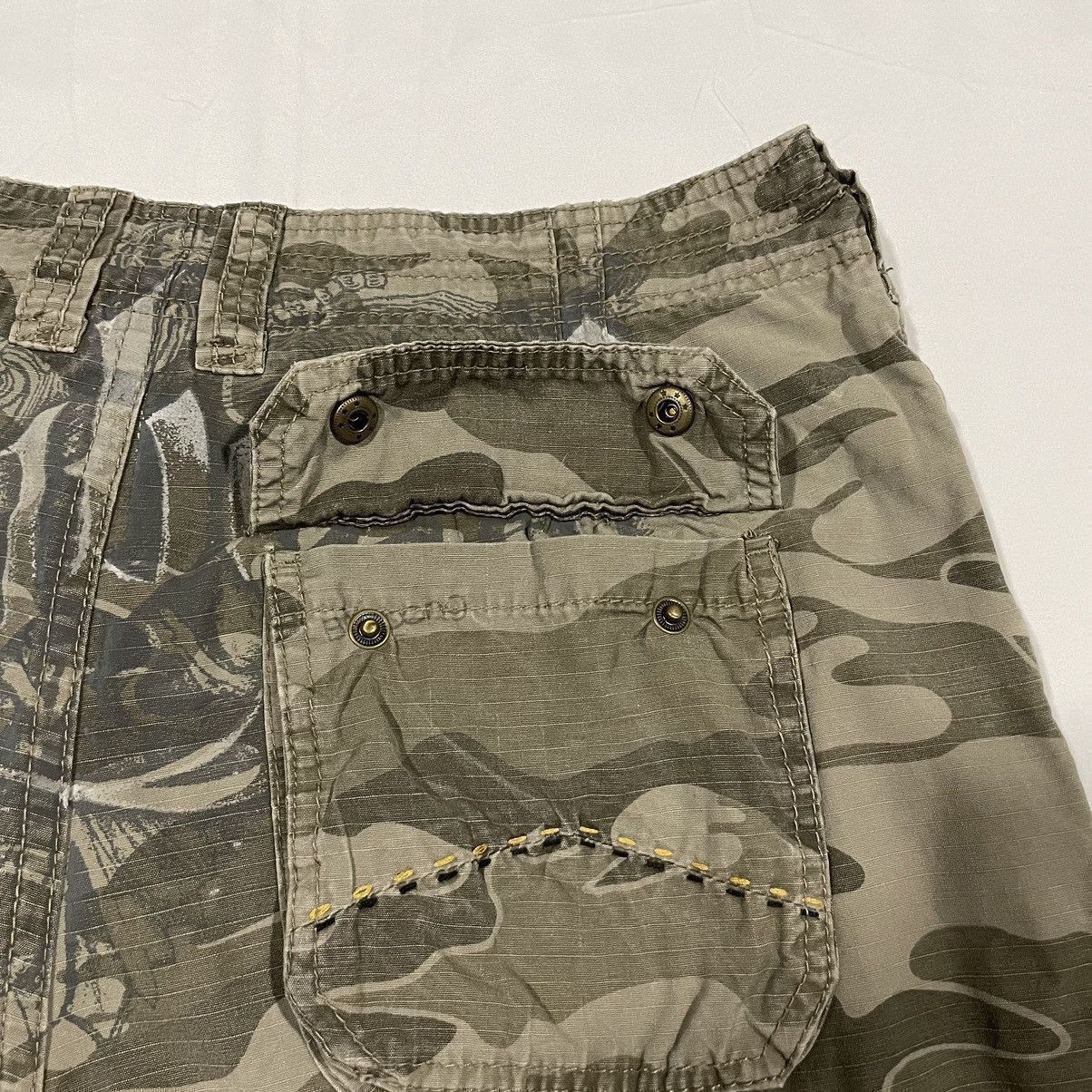 Billabong Vintage Camo Billabong Big Logo Shorts Size US 32 / EU 48 - 3 Thumbnail