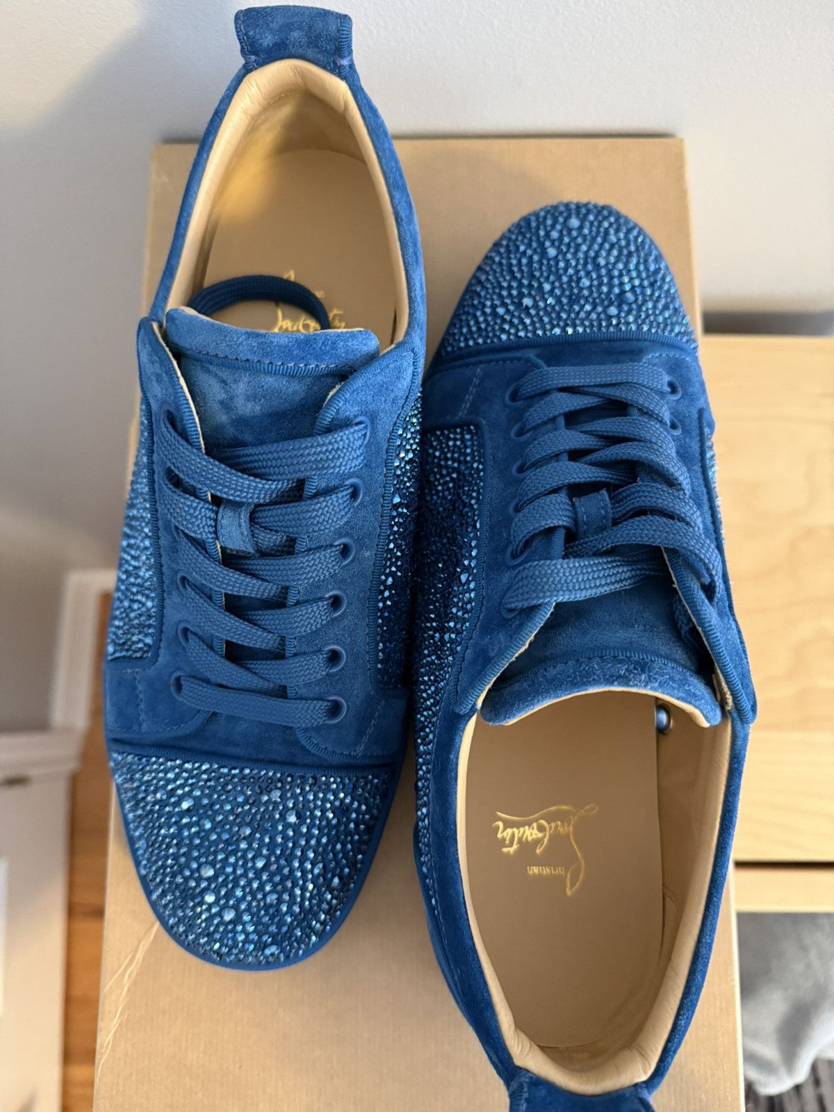 Christian Louboutin Christian Louboutin Louis Strass Flat Size US 8 / EU 41 - 5 Thumbnail