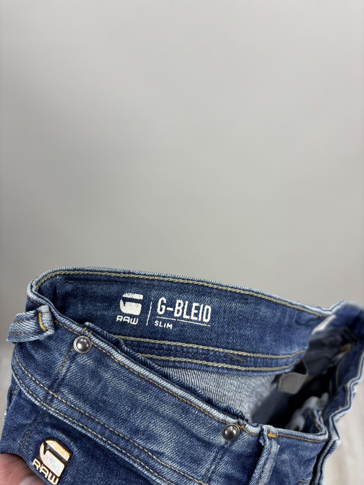 G-Star Mens jeans G Star Raw Size 34 Color Blue Size US 34 / EU 50 - 9 Thumbnail
