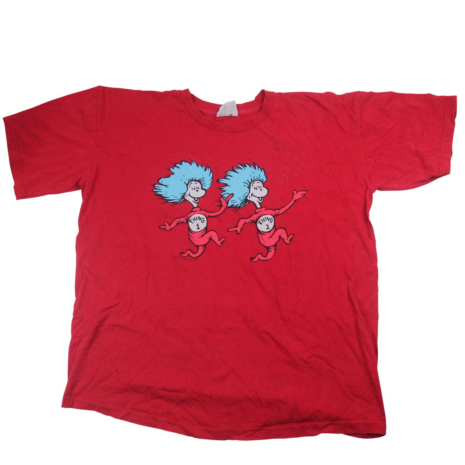 Vintage Vintage Dr.Seuss Thing One Thing Two graphic T Shirt Size US M / EU 48-50 / 2 - 1 Thumbnail