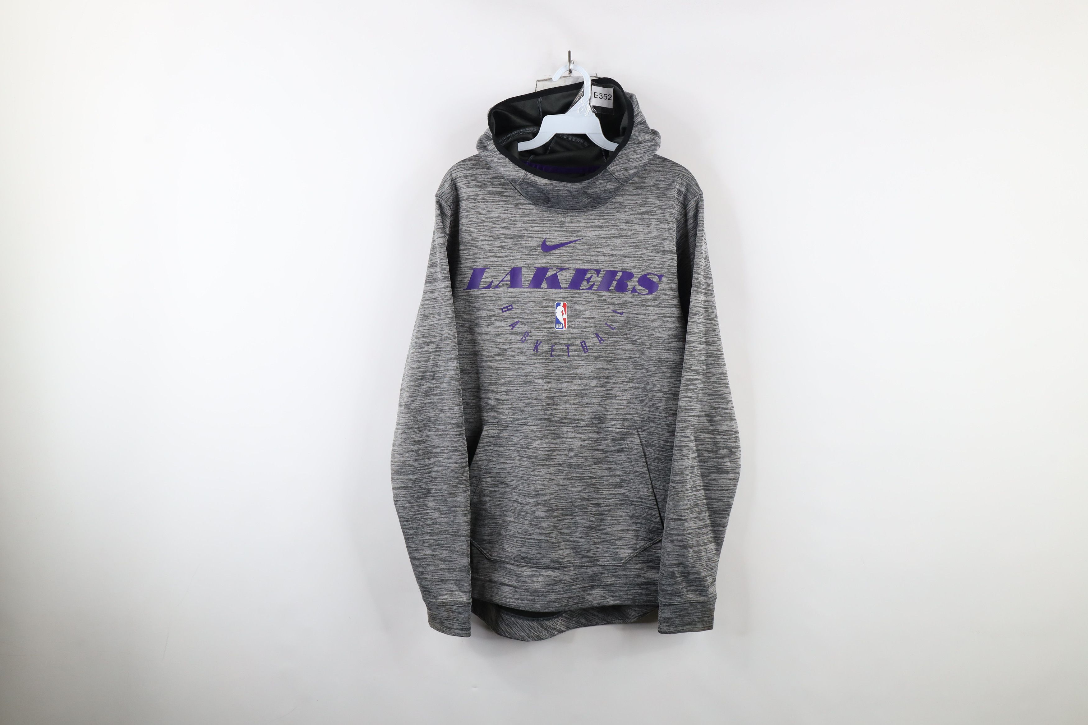 Nike × Vintage Nike NBA Authentics Lakers Basketball Showtime Hoodie Size US S / EU 44-46 / 1 - 1 Thumbnail