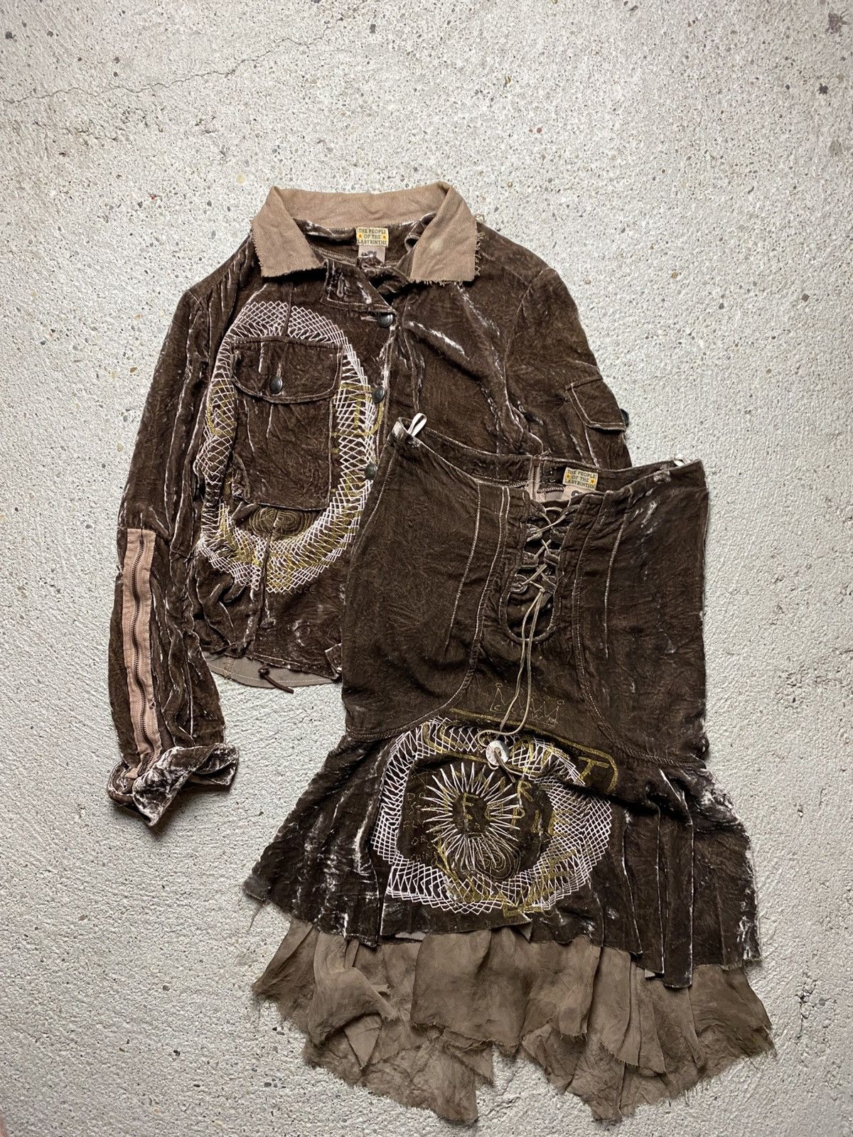The People Of The Labyrinths The people of the labyrinths dress blouse avant garde fairy Size S / US 4 / IT 40 - 1 Thumbnail