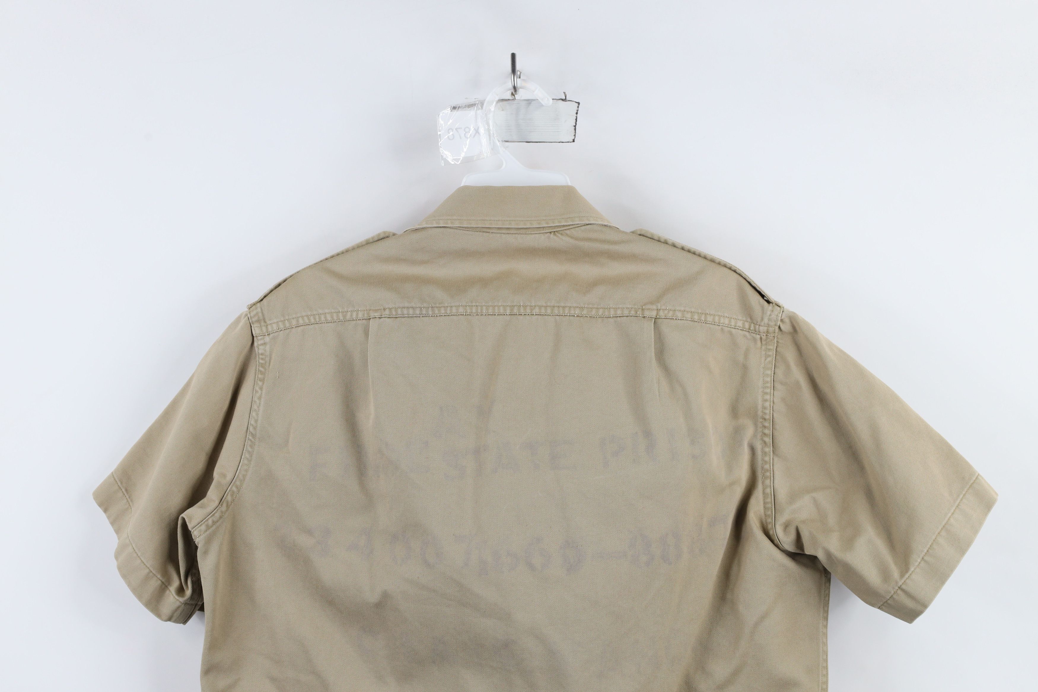 Vintage Vintage 50s Korean War Cotton Twill Uniform Shirt Khaki USA Size US M / EU 48-50 / 2 - 13 Thumbnail