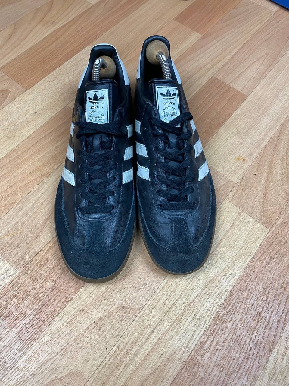 Adidas adidas Originals SAMBA LEATHER Core Black Footwear SIZE US12 Size US 12 / EU 45 - 5 Thumbnail