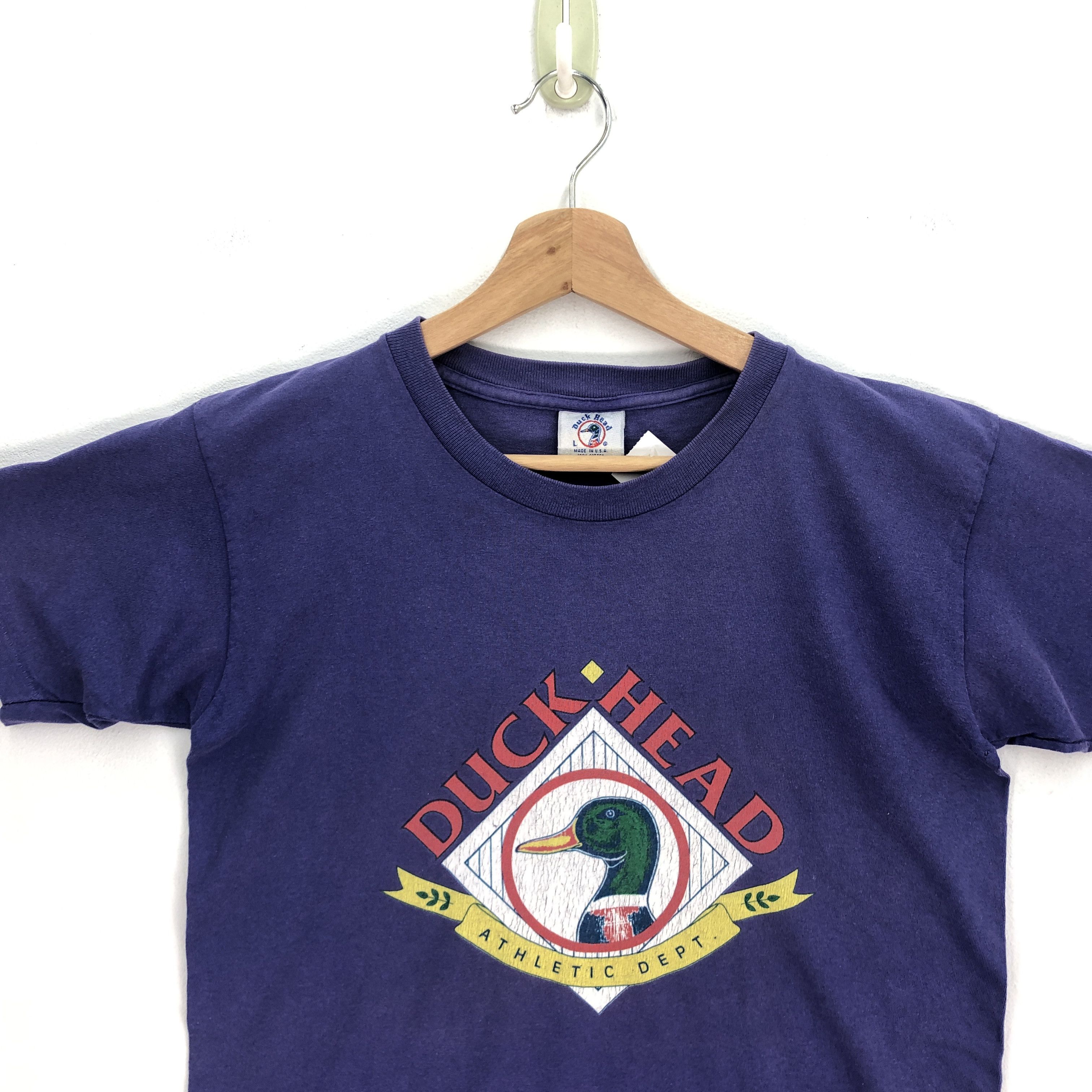 Duck Head × Vintage Vintage Duck Head Athletic Dept T Shirt Crewneck Tees Size US L / EU 52-54 / 3 - 2 Thumbnail