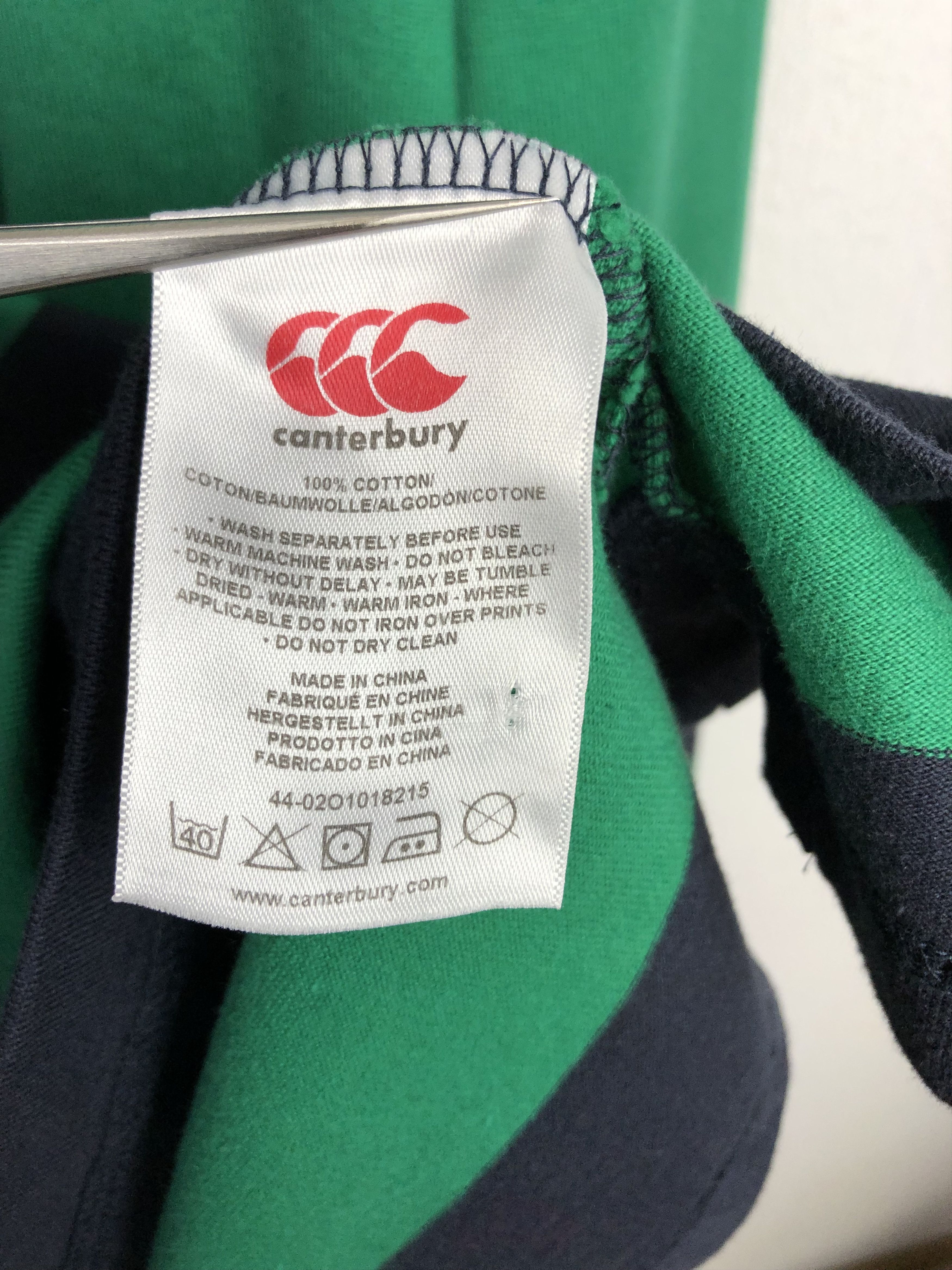 Canterbury of New Zealand Vintage Ireland Canterbury Rugby Union Jersey National Shirt Size US XXL / EU 58 / 5 - 7 Thumbnail