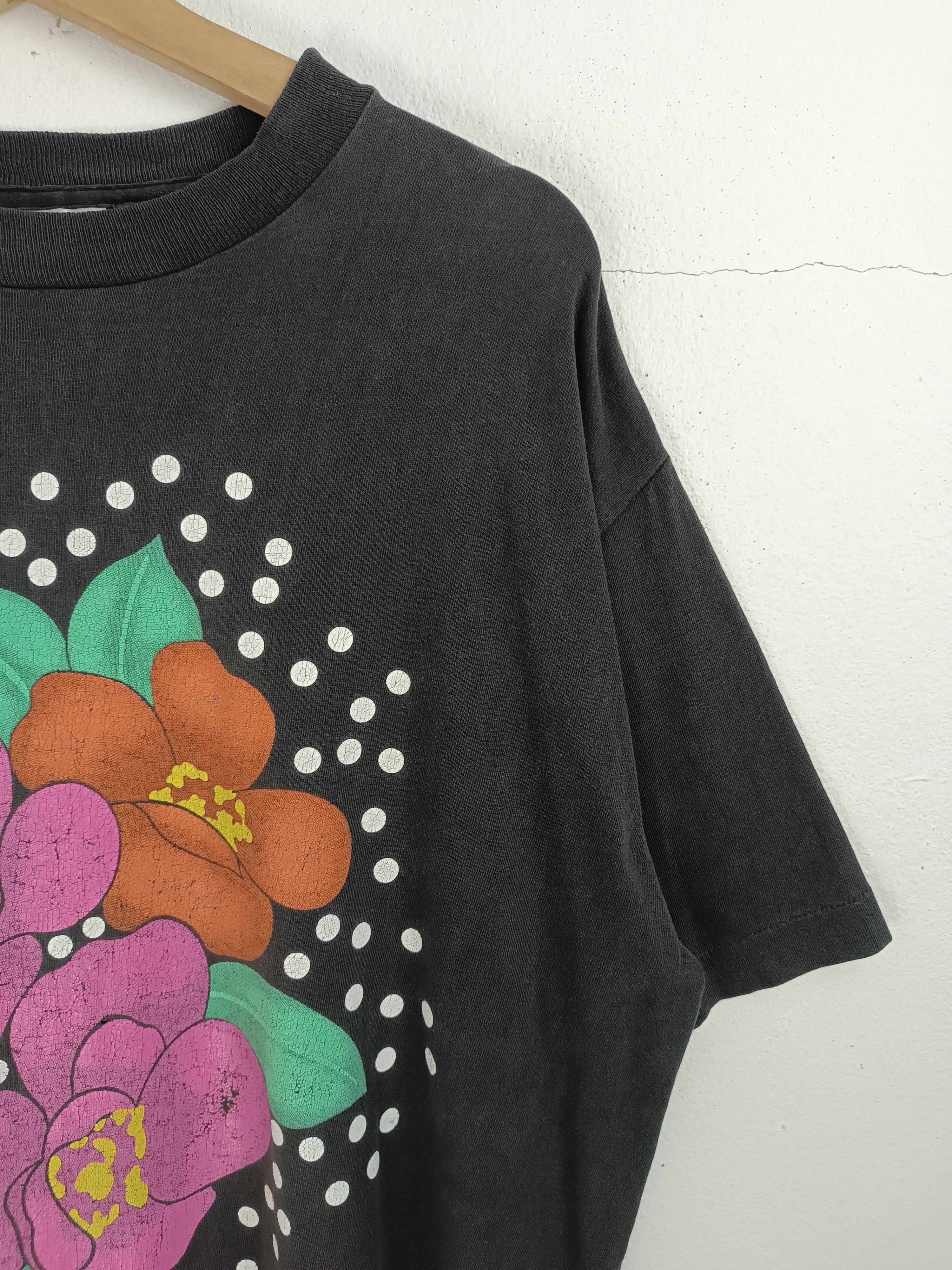 Vintage VINTAGE 90'S JACQUES MORET FLOWER ART Ts gogh picasso warhol Size US L / EU 52-54 / 3 - 6 Thumbnail