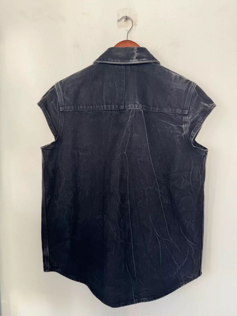 Givenchy Givenchy Size36 Sleeveless Denim Jacket / Size 36 Size US M / EU 48-50 / 2 - 4 Thumbnail